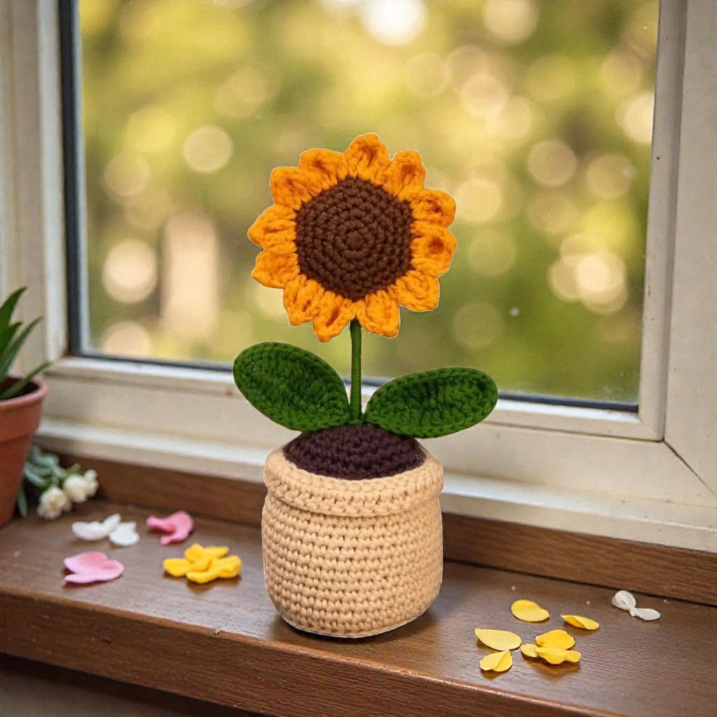 Sunflower Pot
