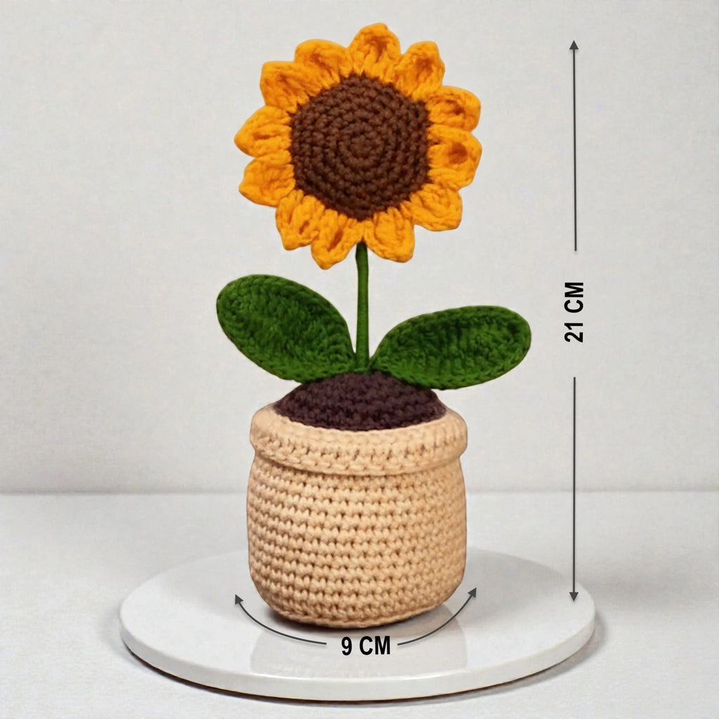 Sunflower Pot