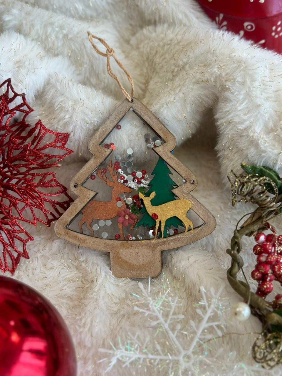 DIY Christmas tree activity kit