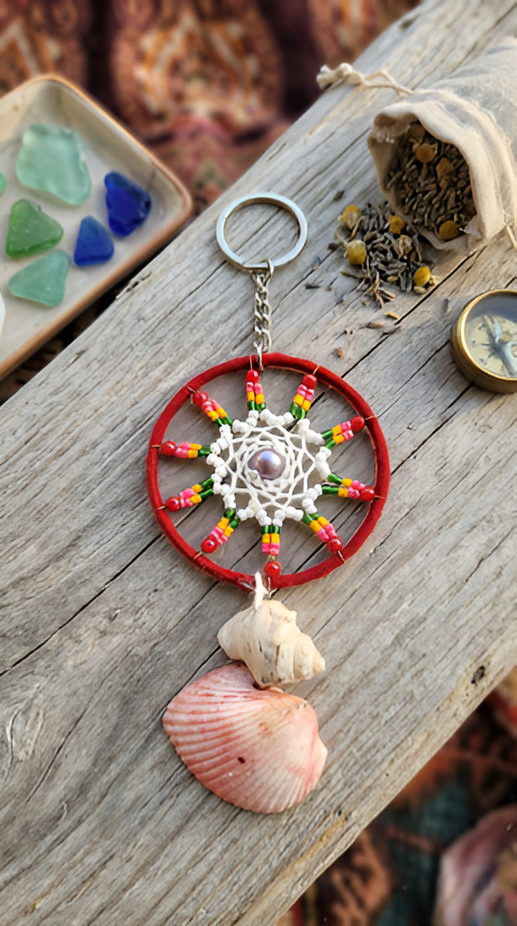 Sacred Shell Keychain