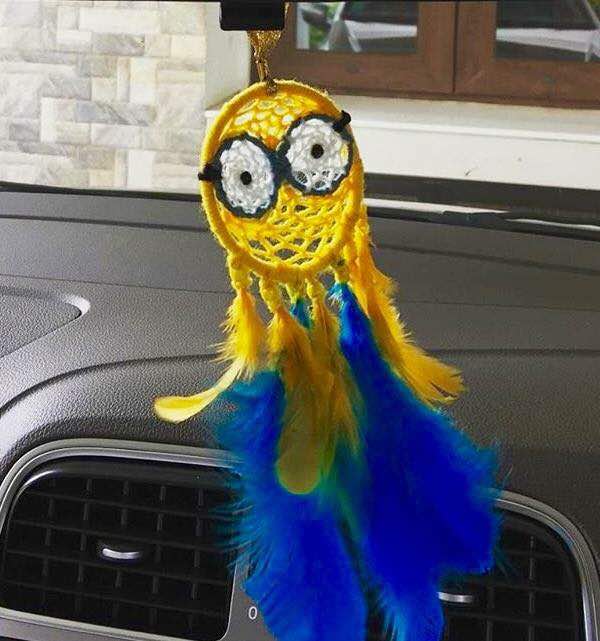Minion Car Ring