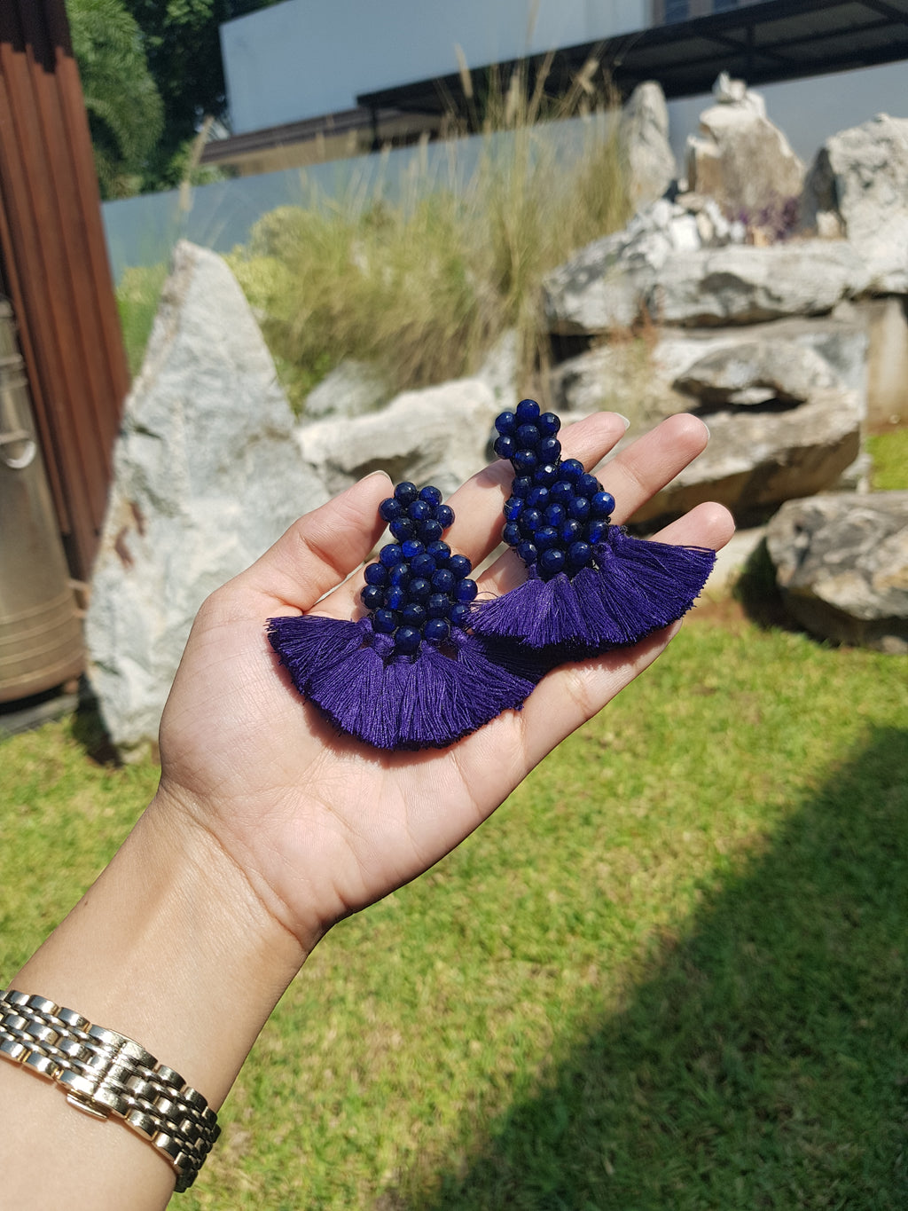 Love in Blue Earring