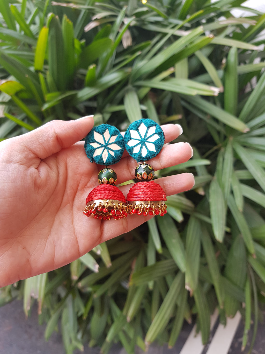 Lal Hari Earring