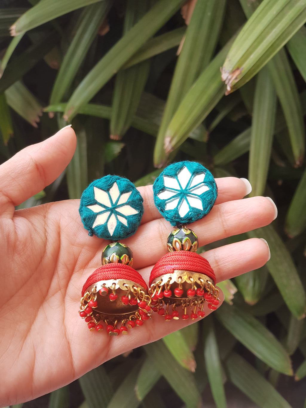 Lal Hari Earring