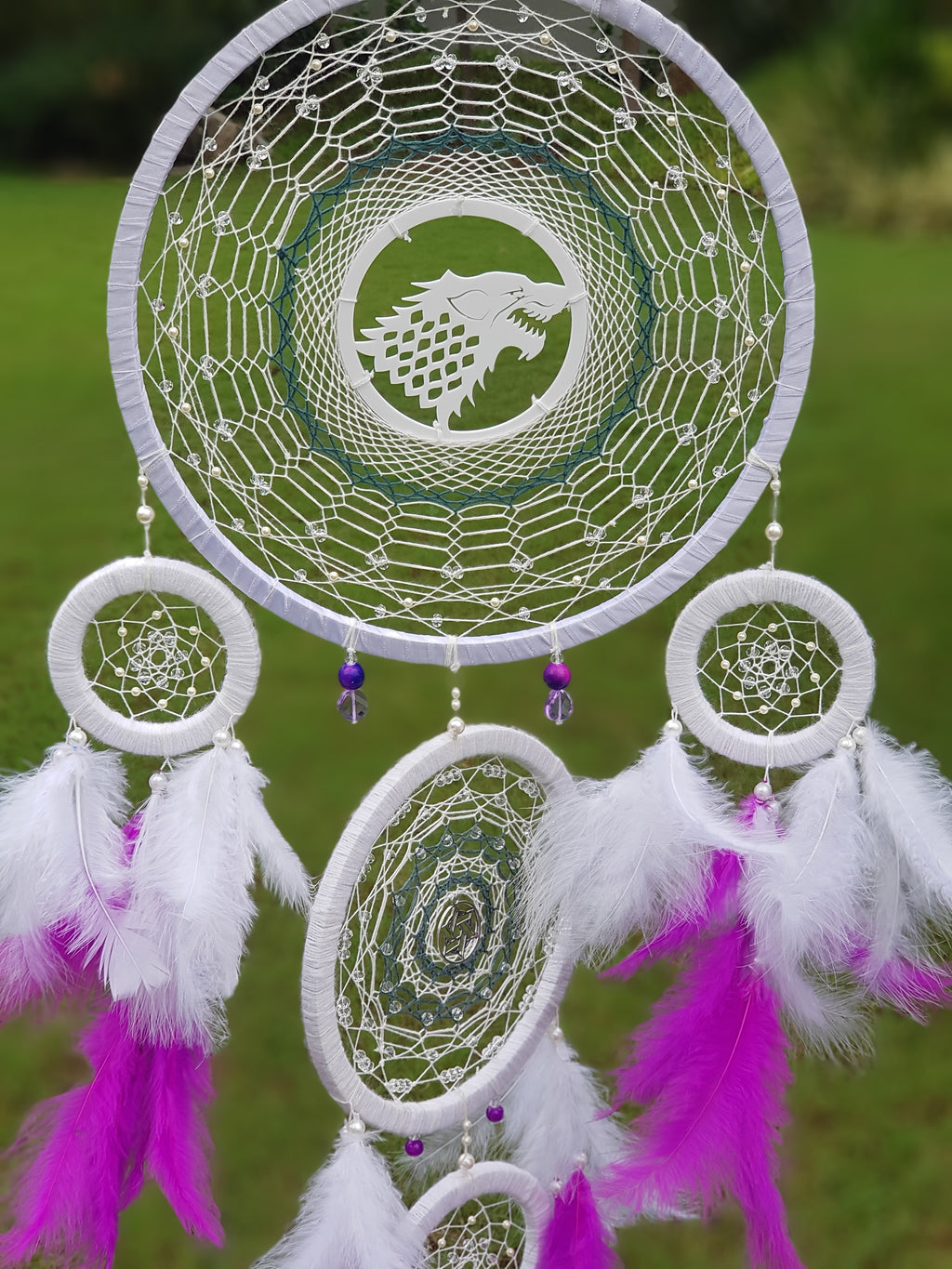 White Wolf Dreamcatcher