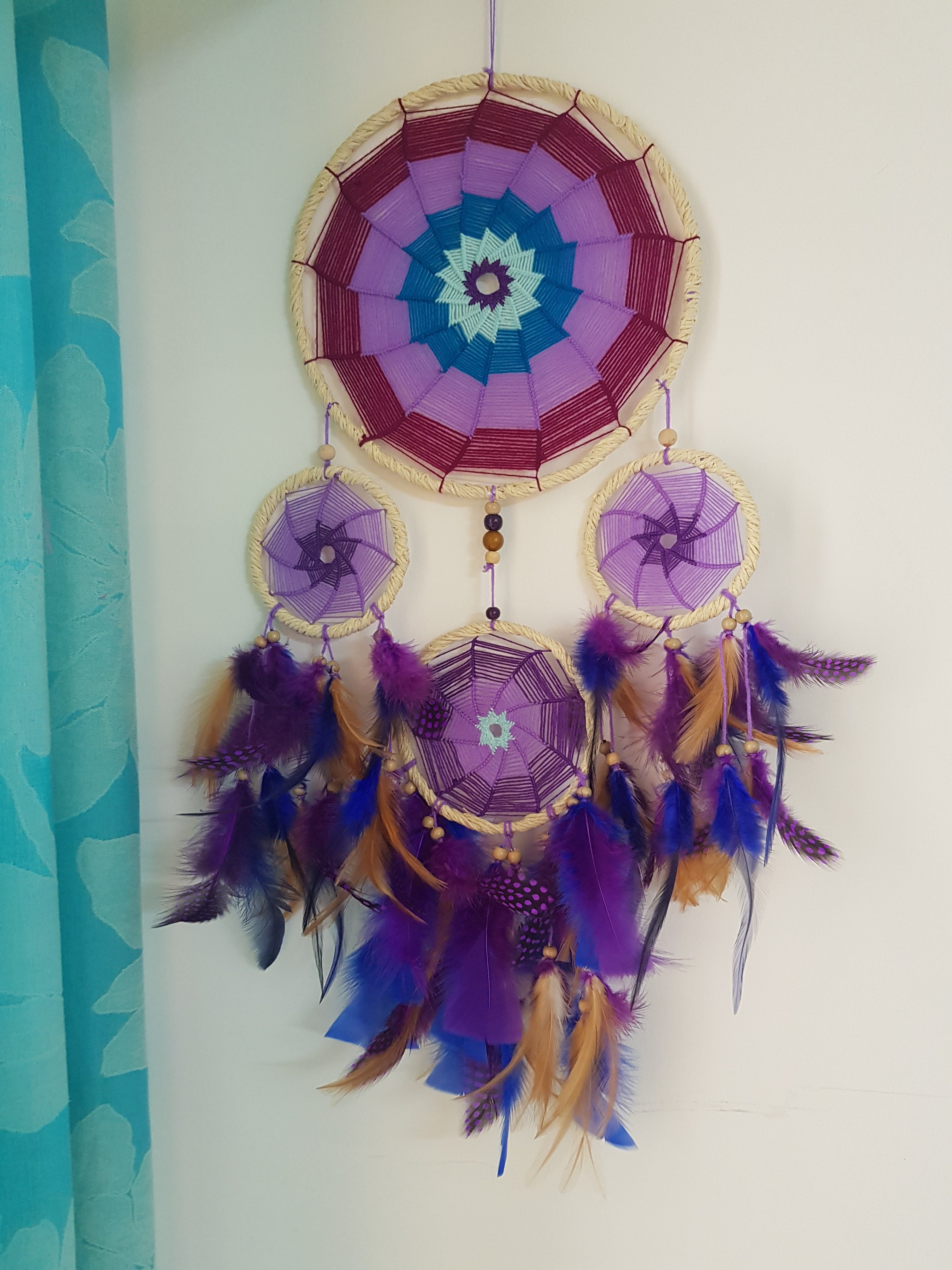 Violet Aura Dreamcatcher