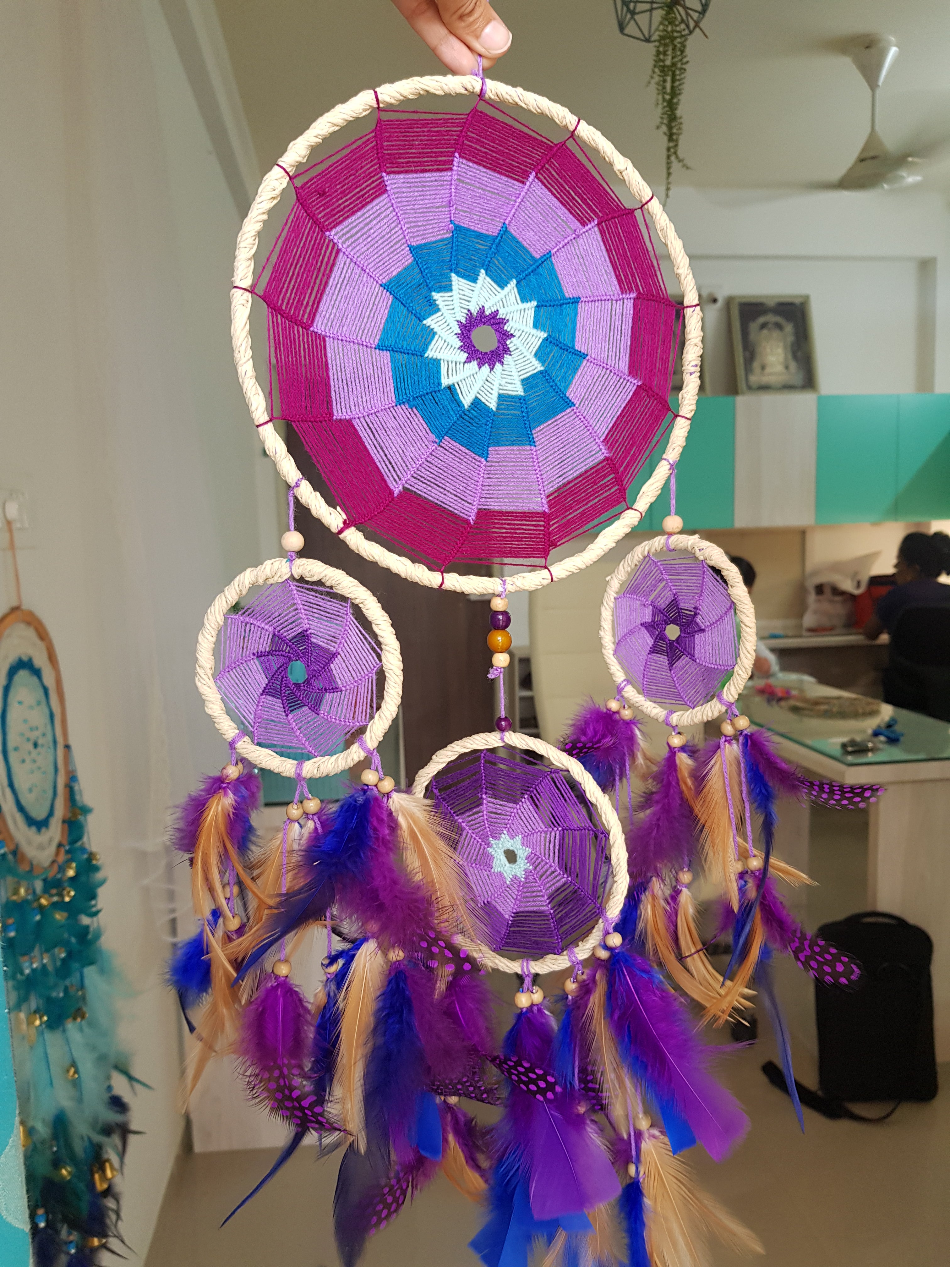 Violet Aura Dreamcatcher