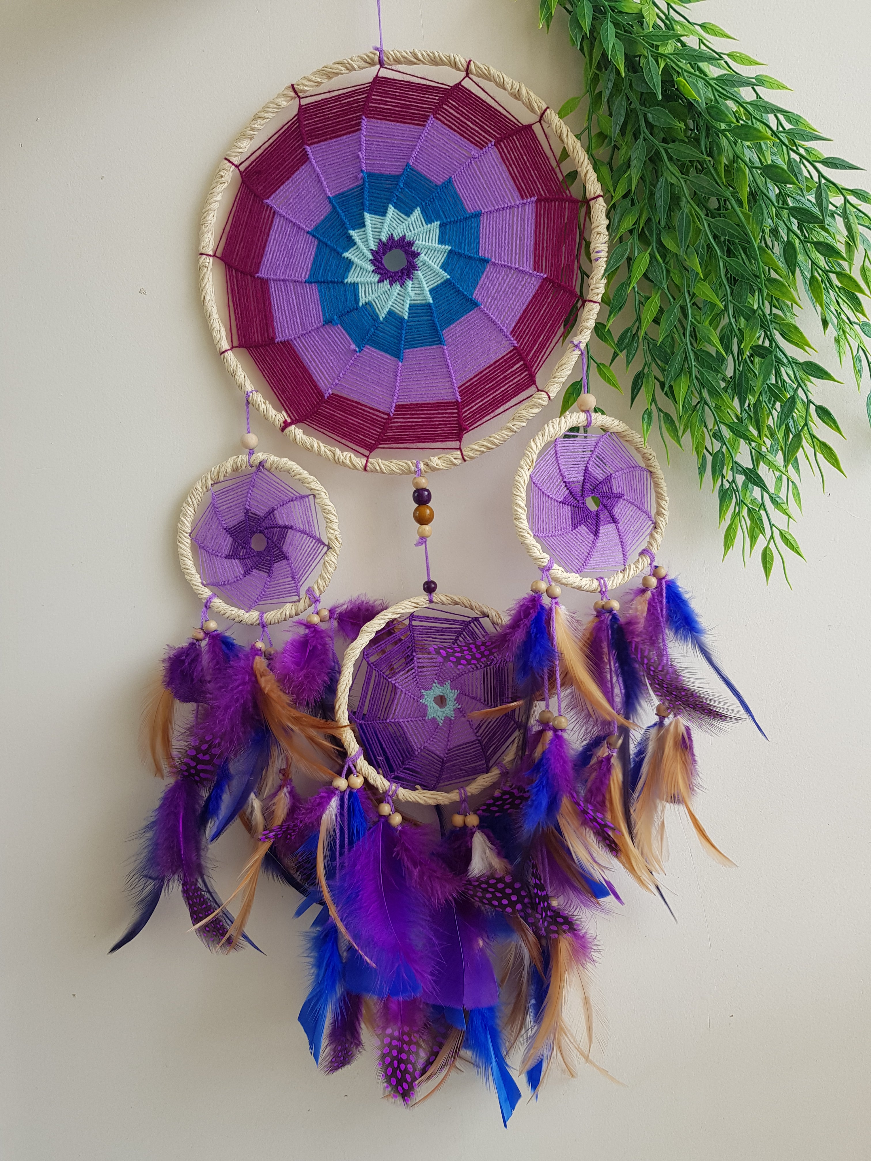 Violet Aura Dreamcatcher