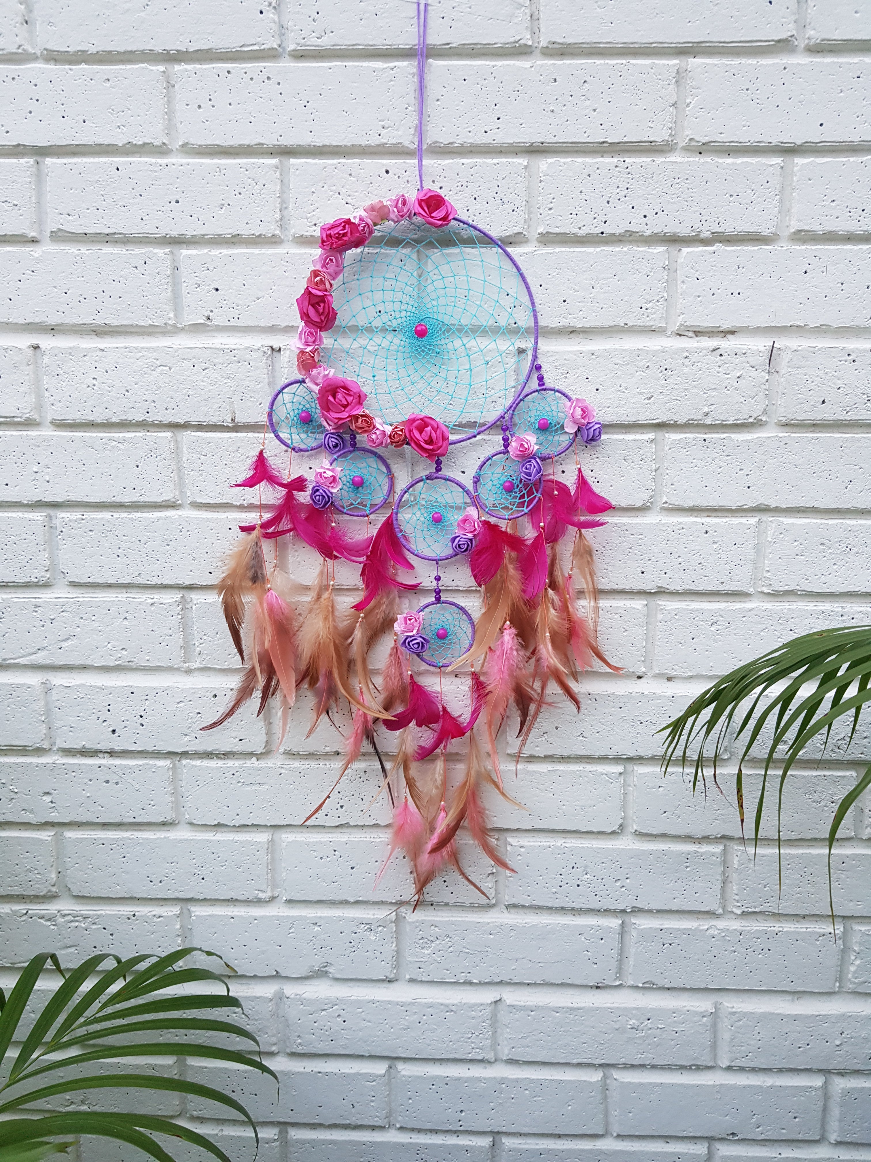 Boho Blossom Dreamcatcher