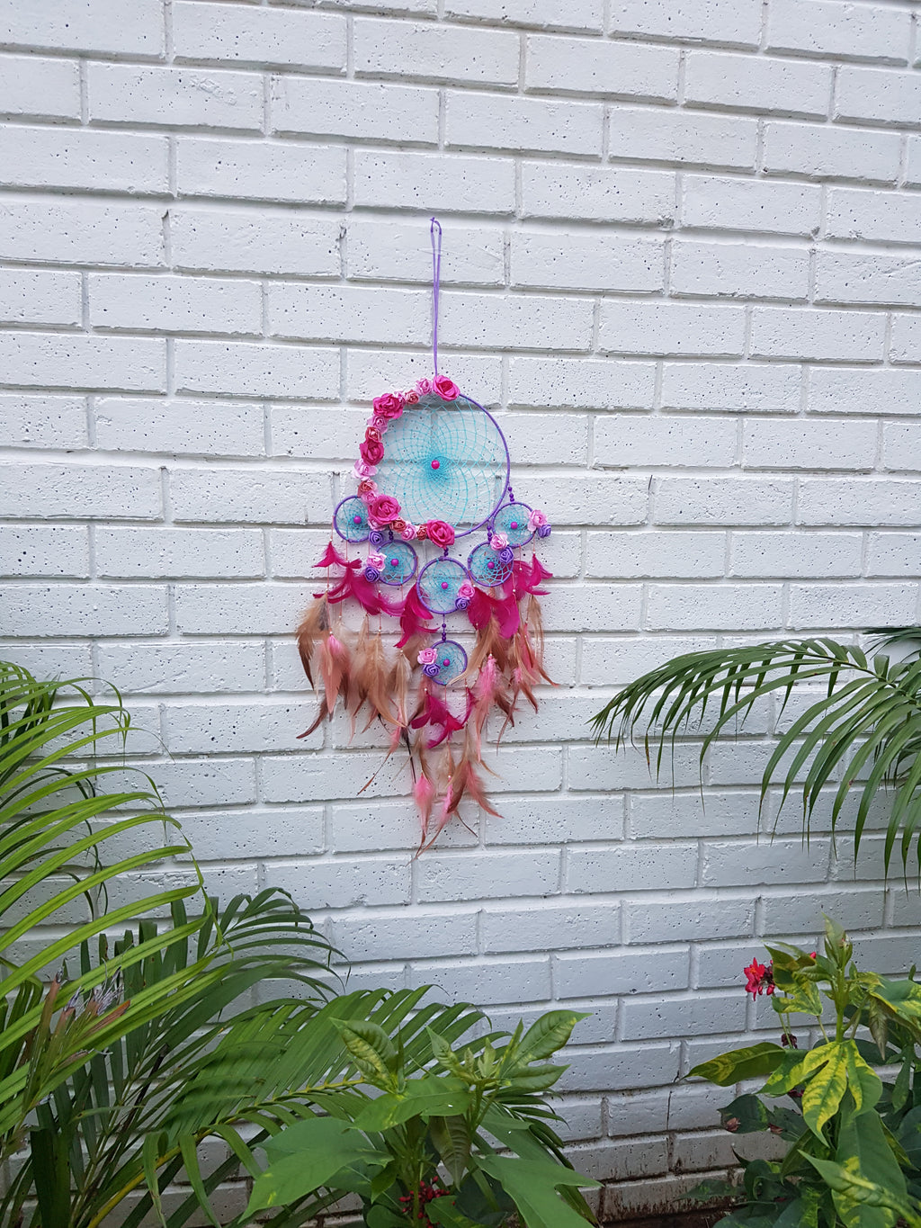 Boho Blossom Dreamcatcher