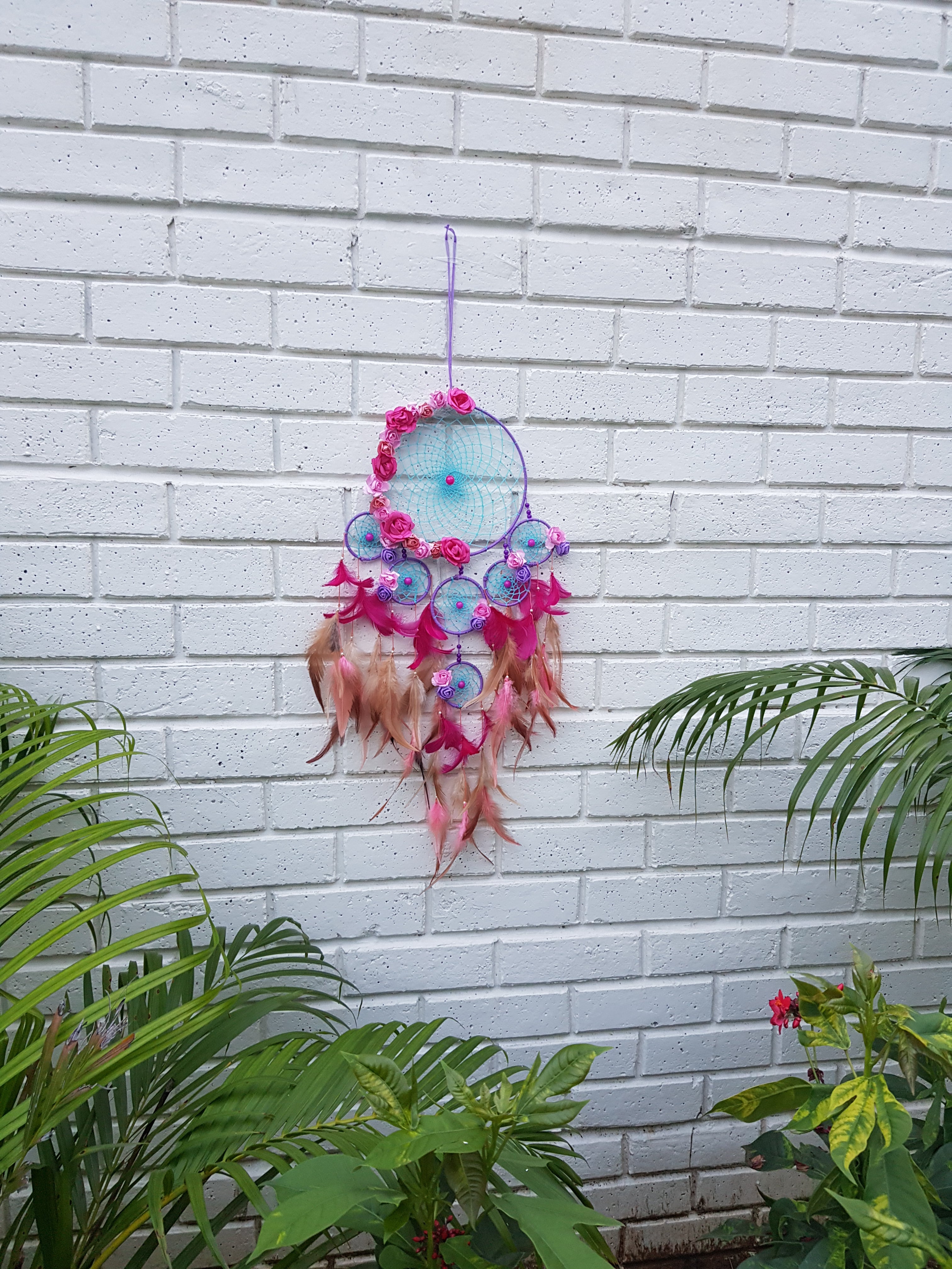 Boho Blossom Dreamcatcher