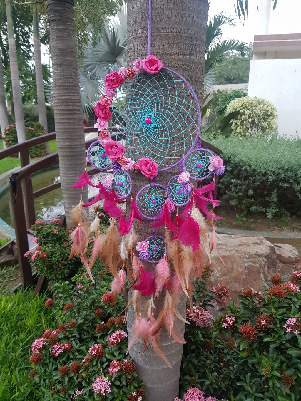 Boho Blossom Dreamcatcher
