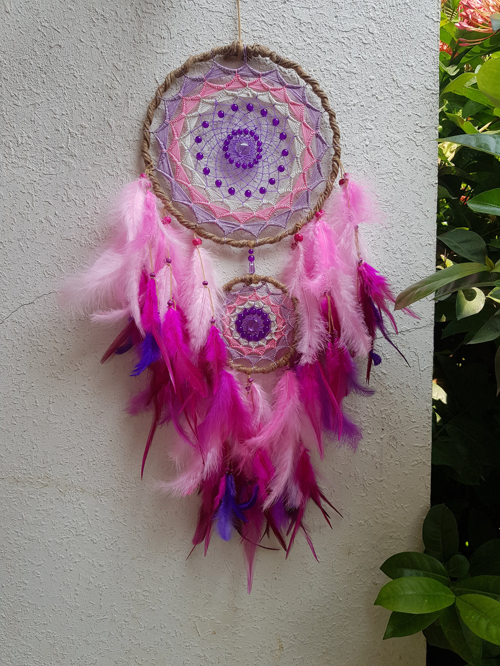 Pink Whisper Dreamcatcher