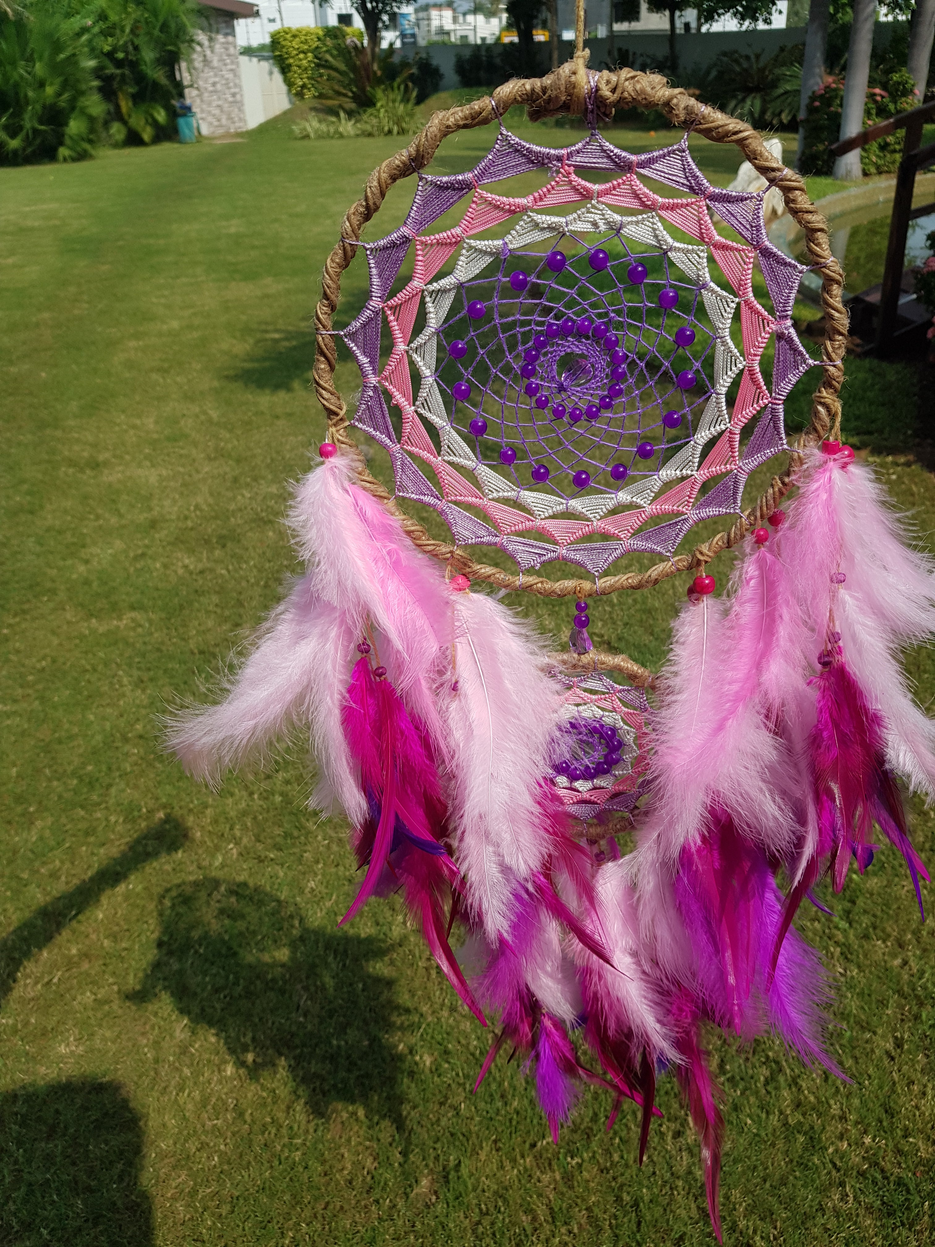 Pink Whisper Dreamcatcher
