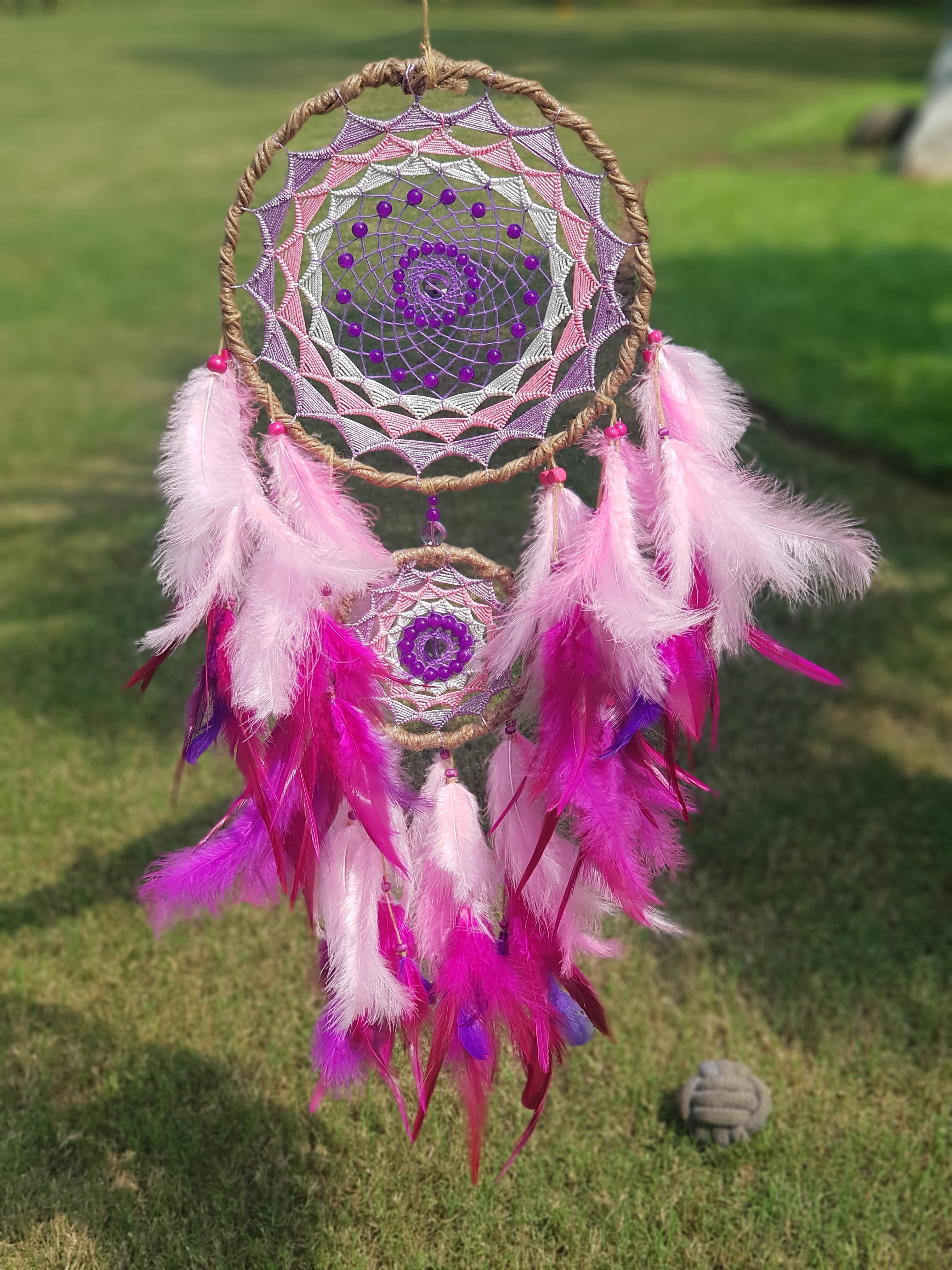 Pink Whisper Dreamcatcher