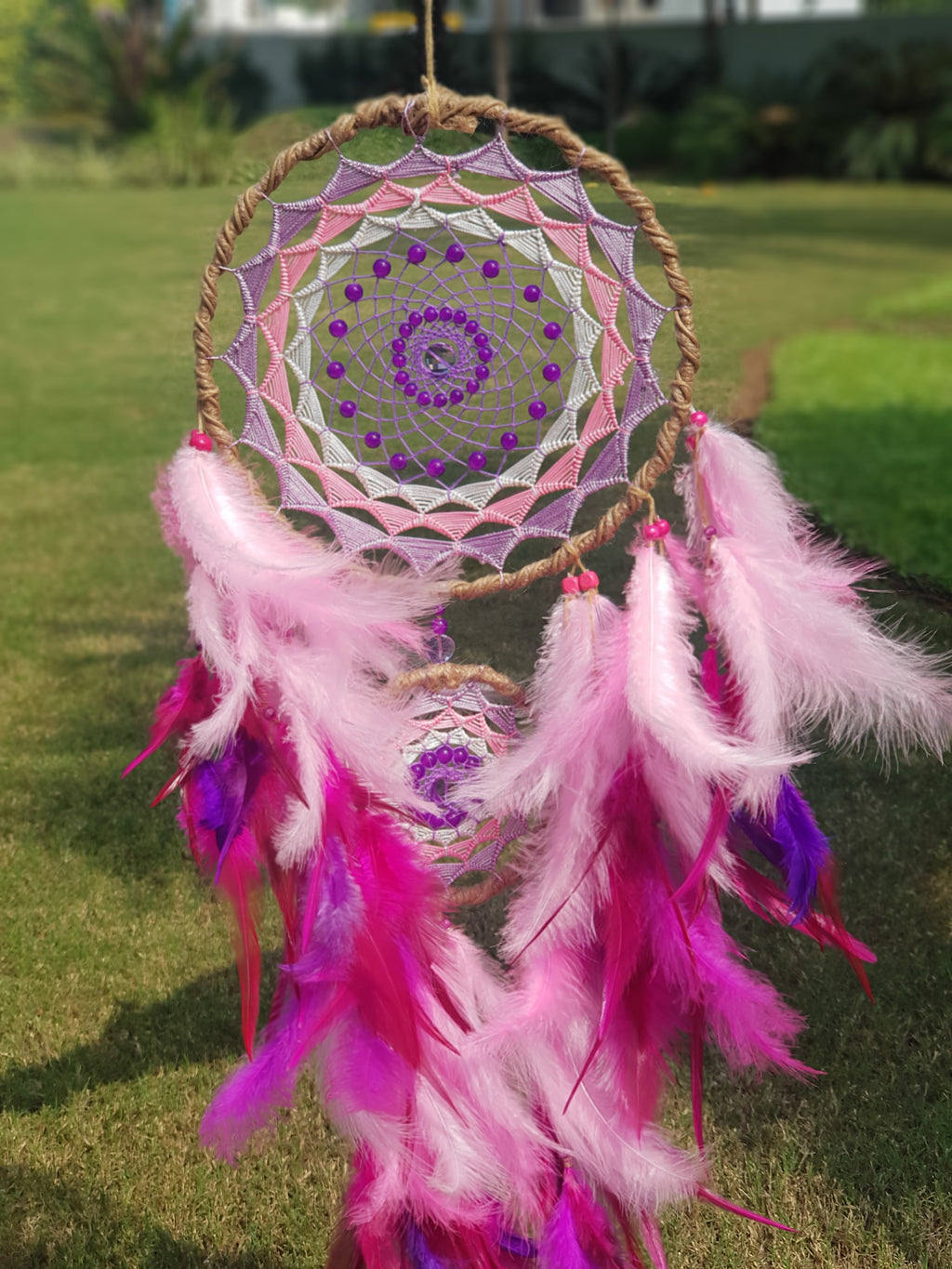 Pink Whisper Dreamcatcher