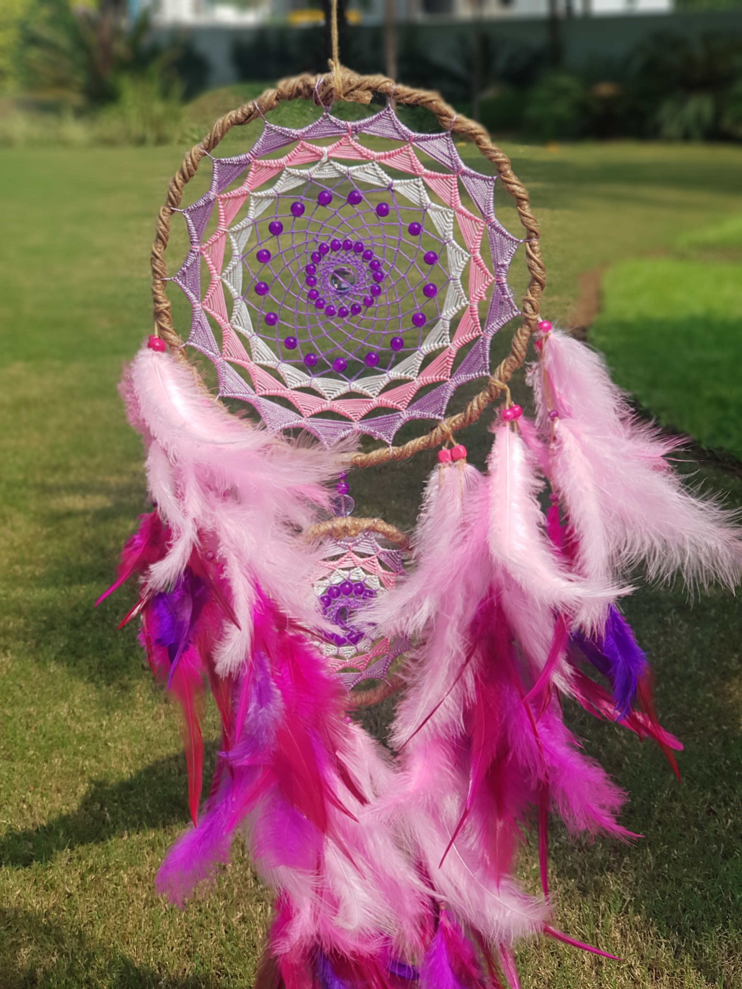 Pink Whisper Dreamcatcher