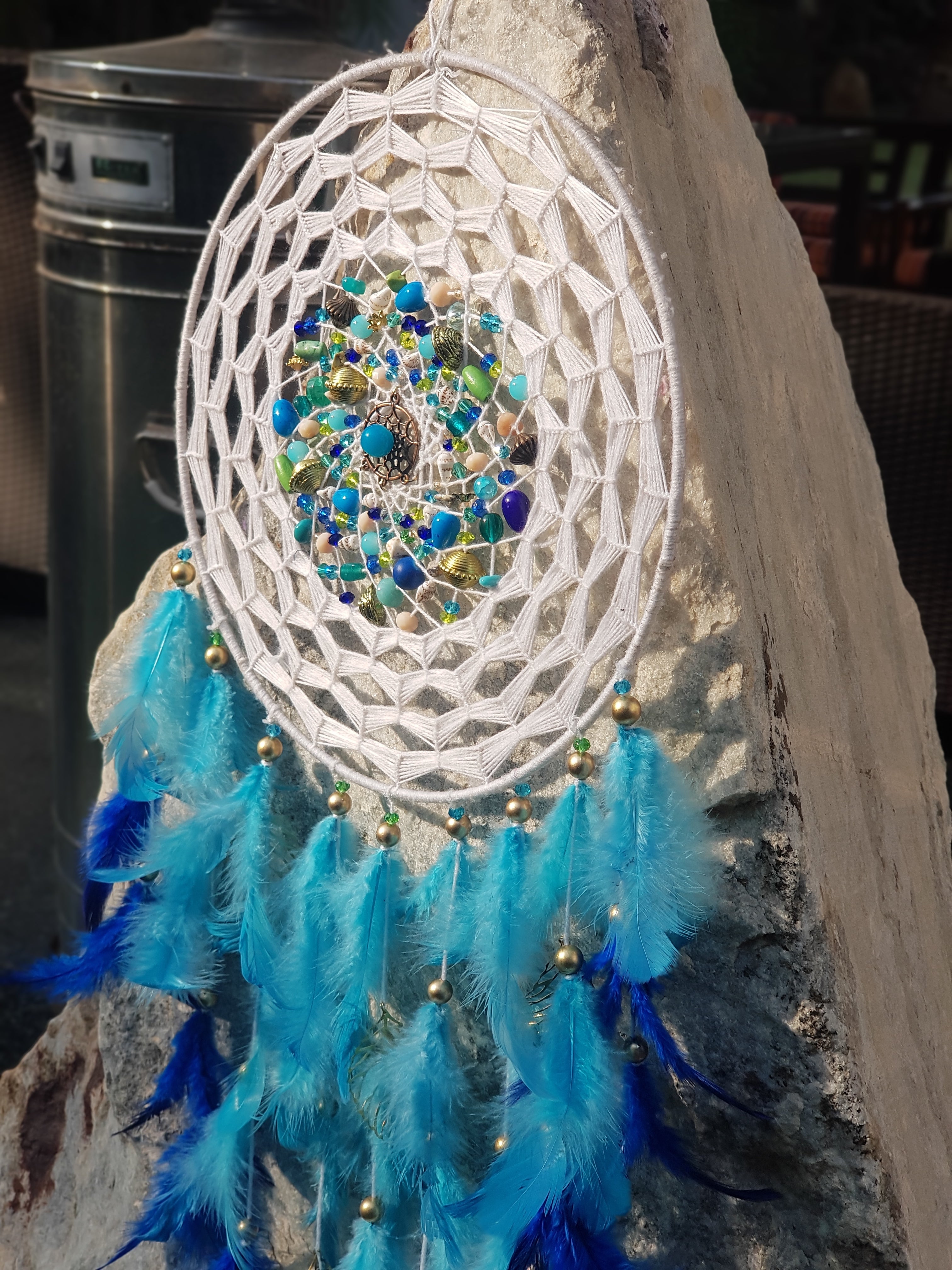 Peace of Blue Dreamcatcher