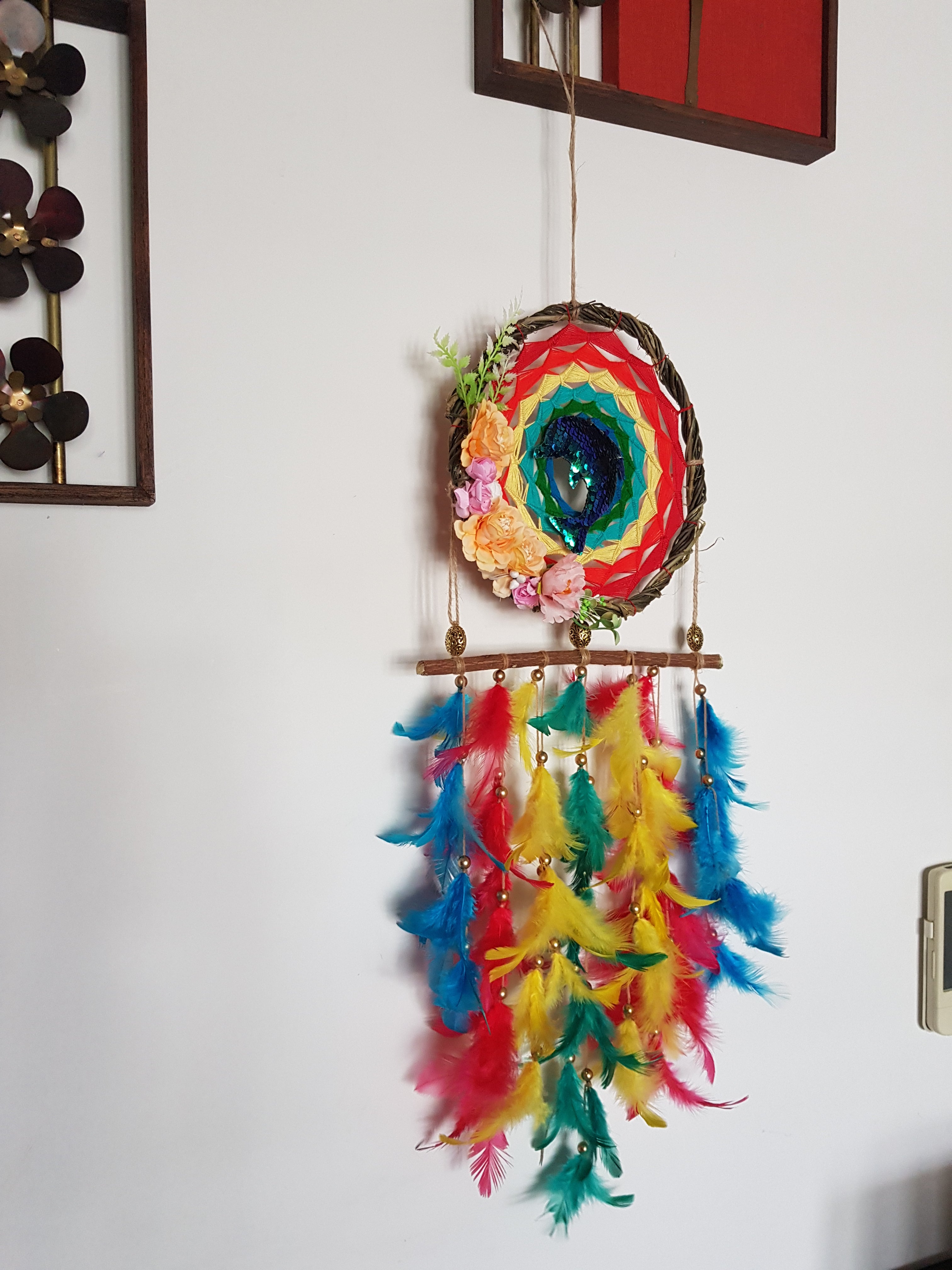 Fiesta Feather Dreamcatcher