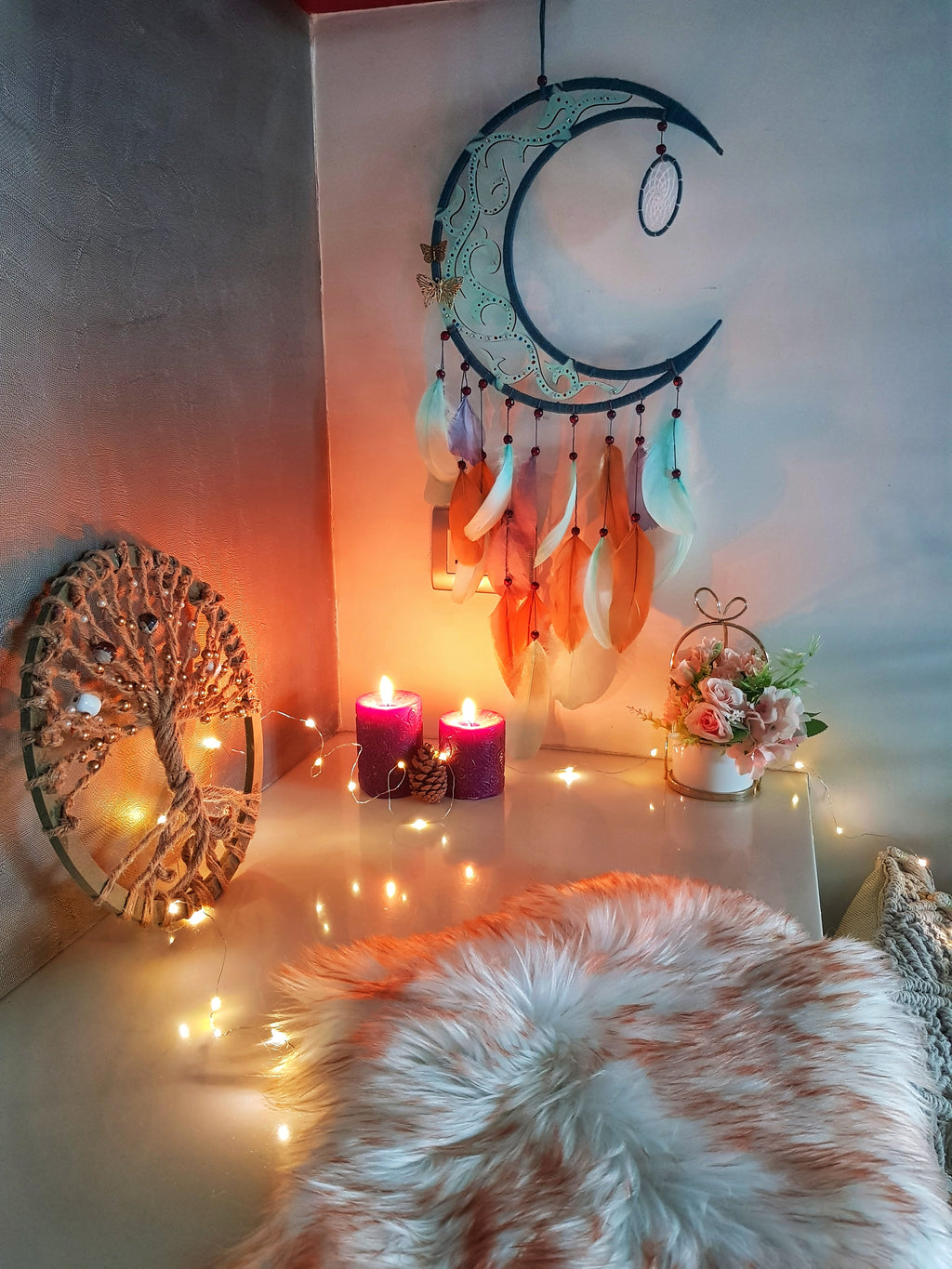 Moon Veil Dreamcatcher