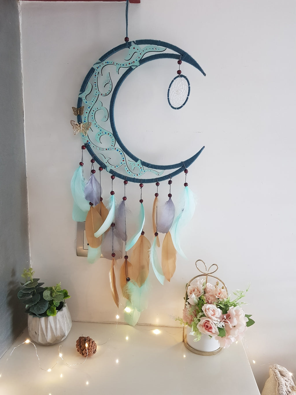 Moon Veil Dreamcatcher