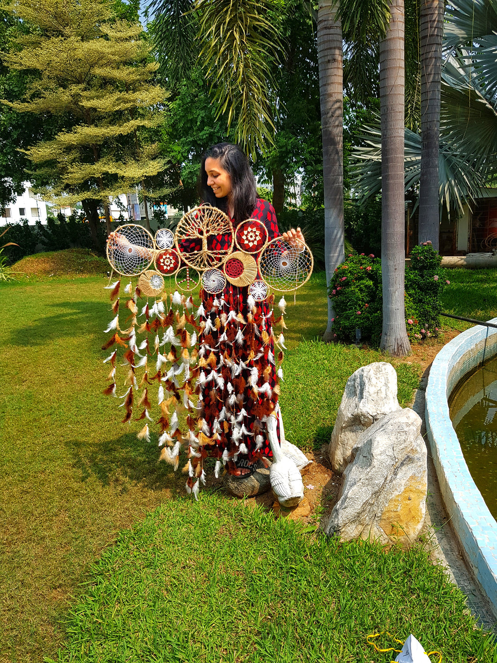 Multi Ring Tree of Life Dreamcatcher