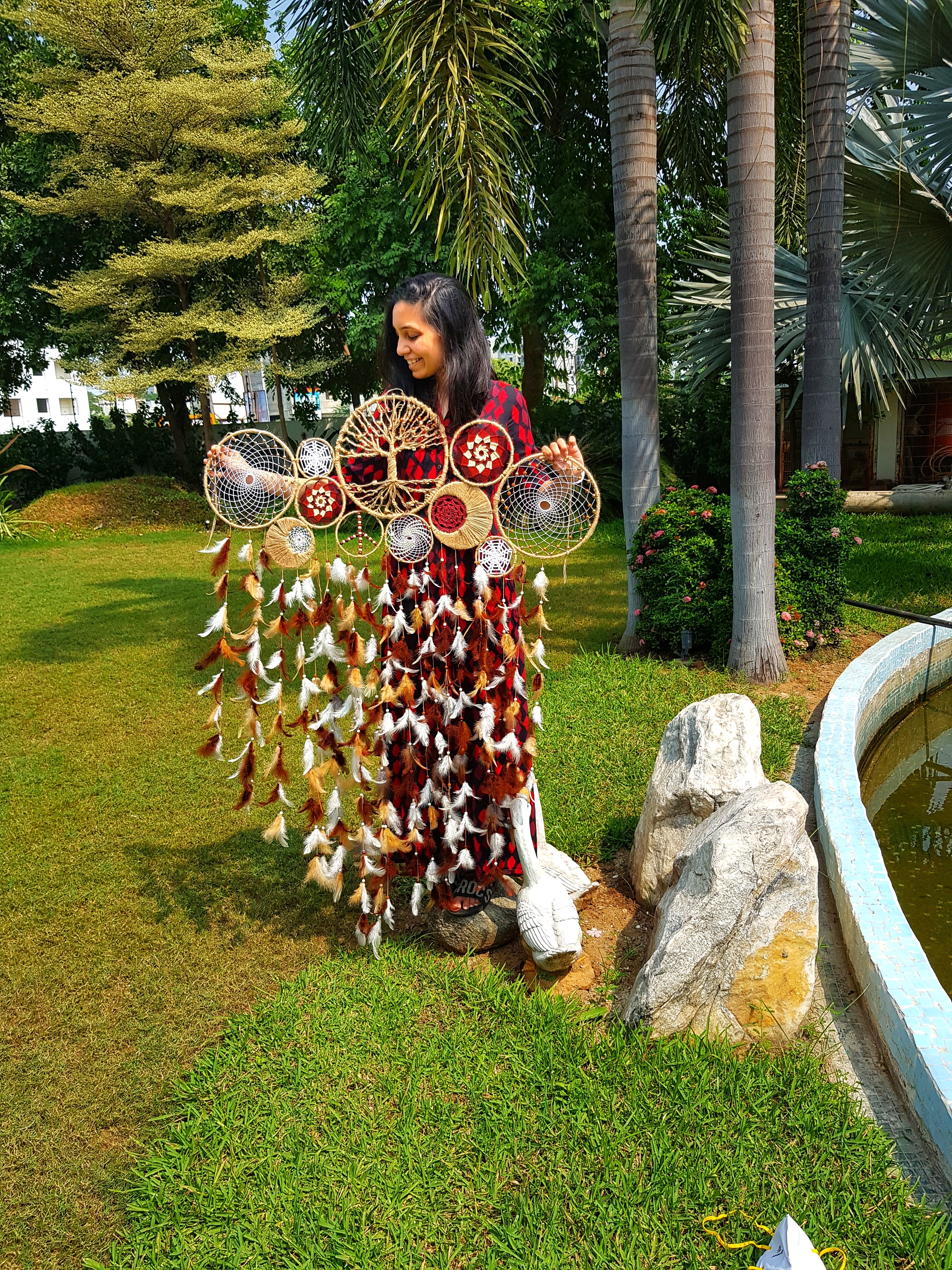 Multi Ring Tree of Life Dreamcatcher