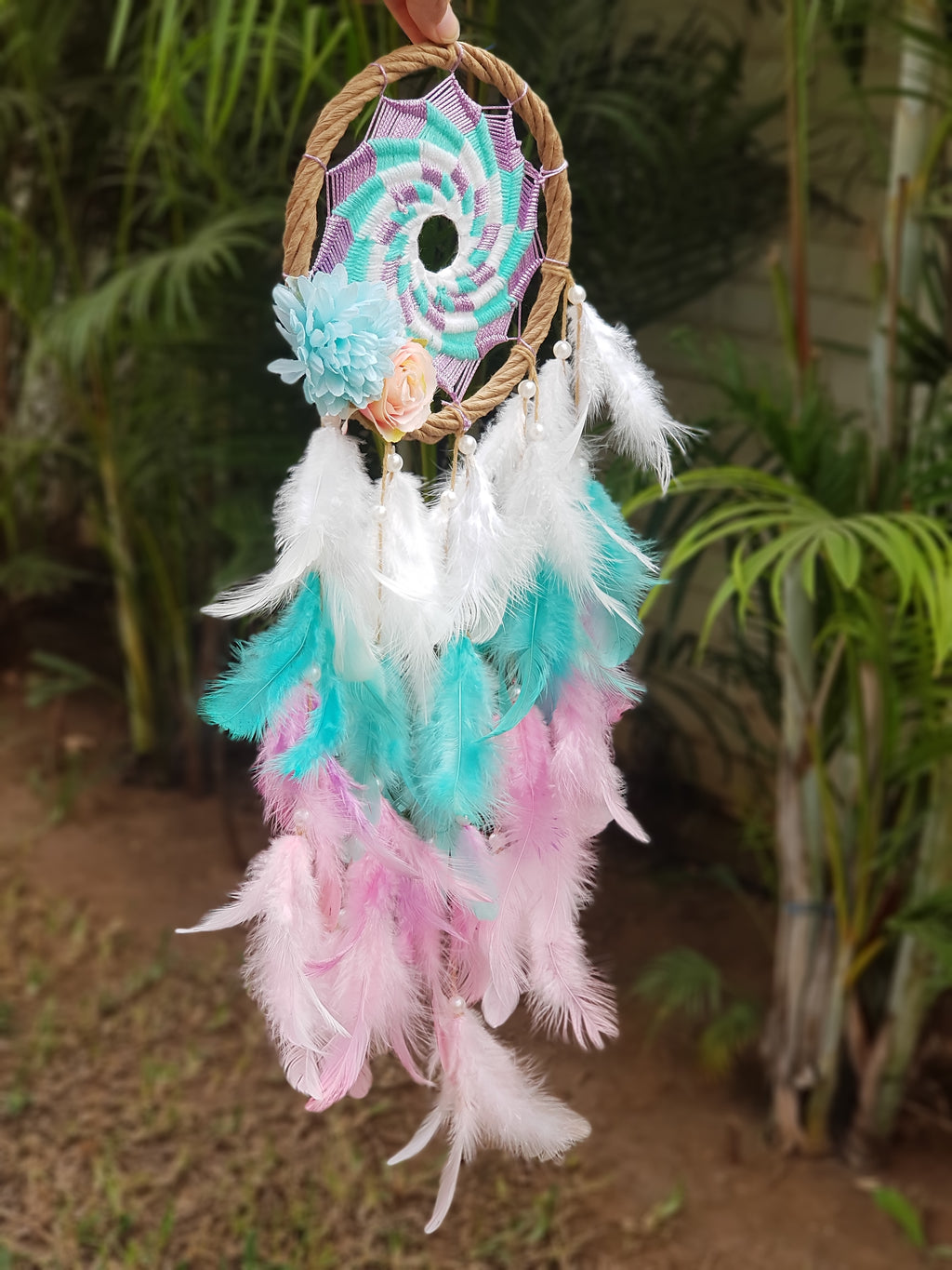 Pastel Serenity Dreamcatcher