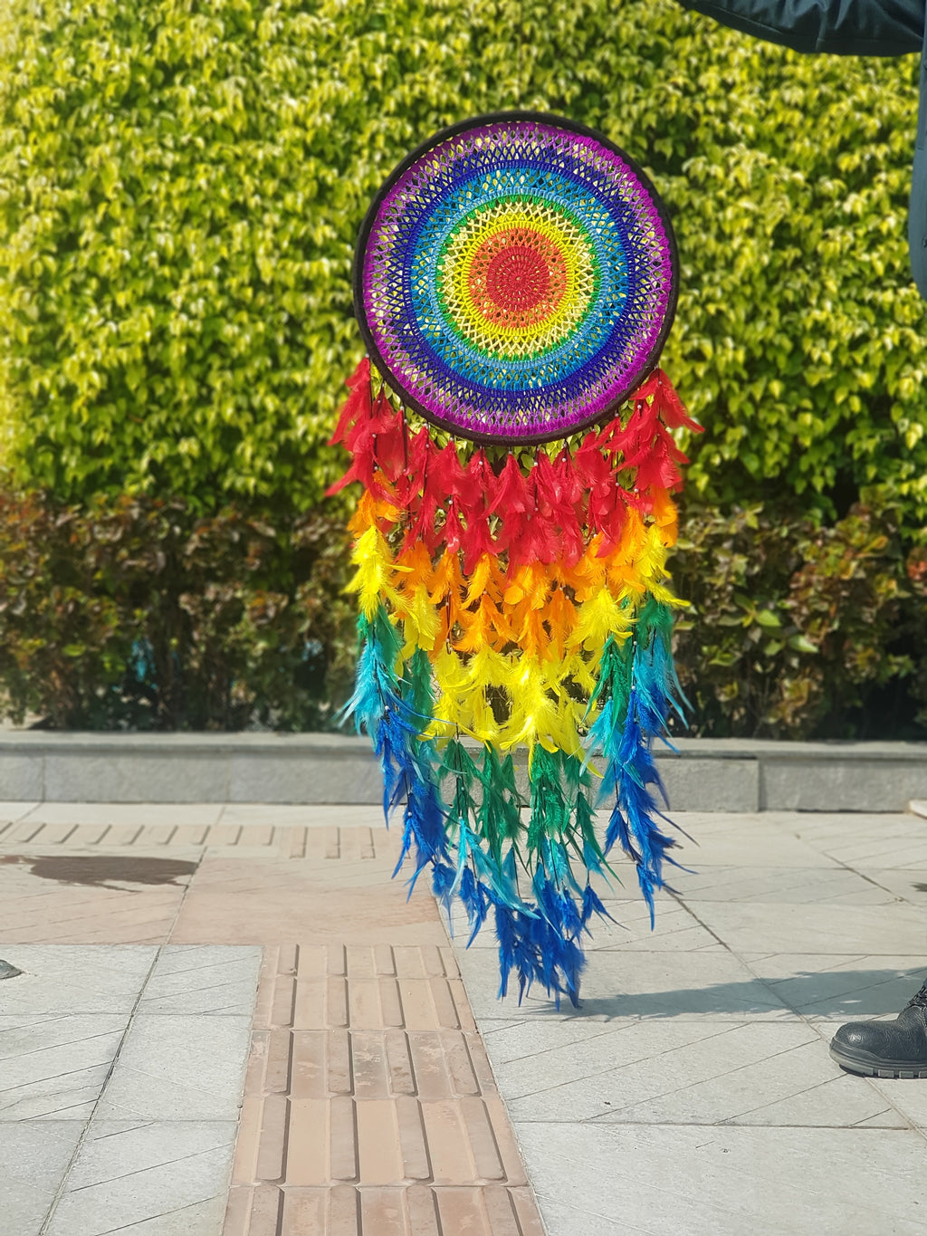 Rainbow Aura Dreamcatcher