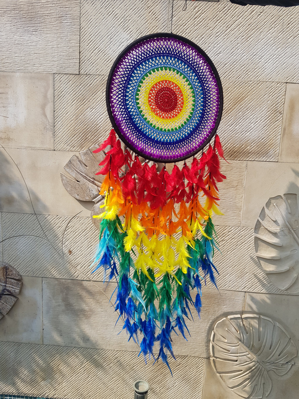 Rainbow Aura Dreamcatcher