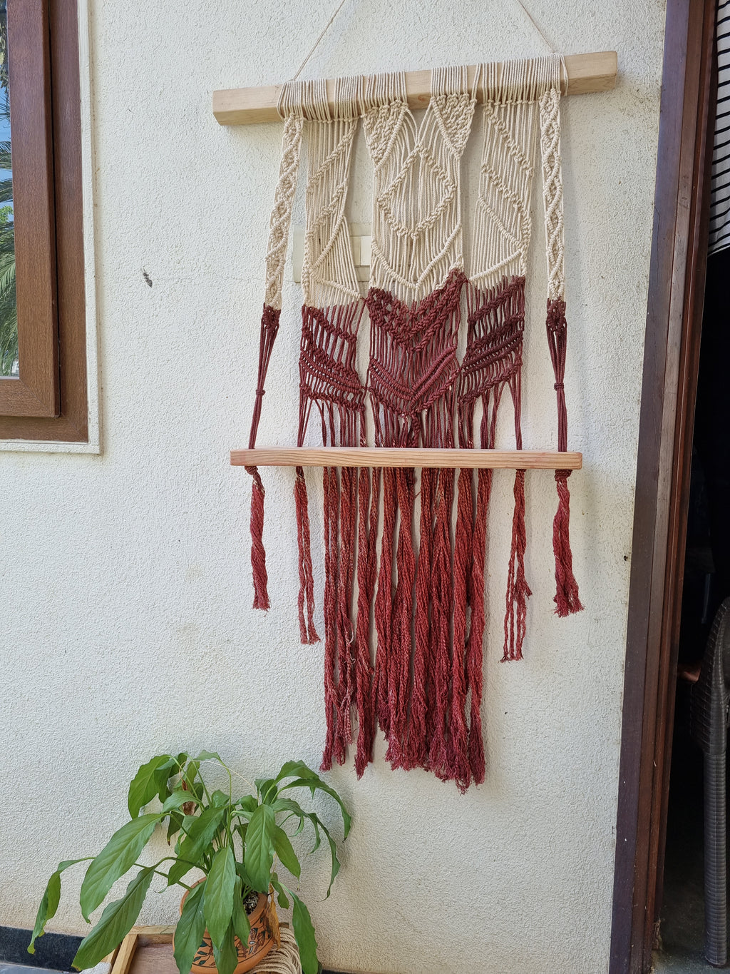 Macrame Shelf