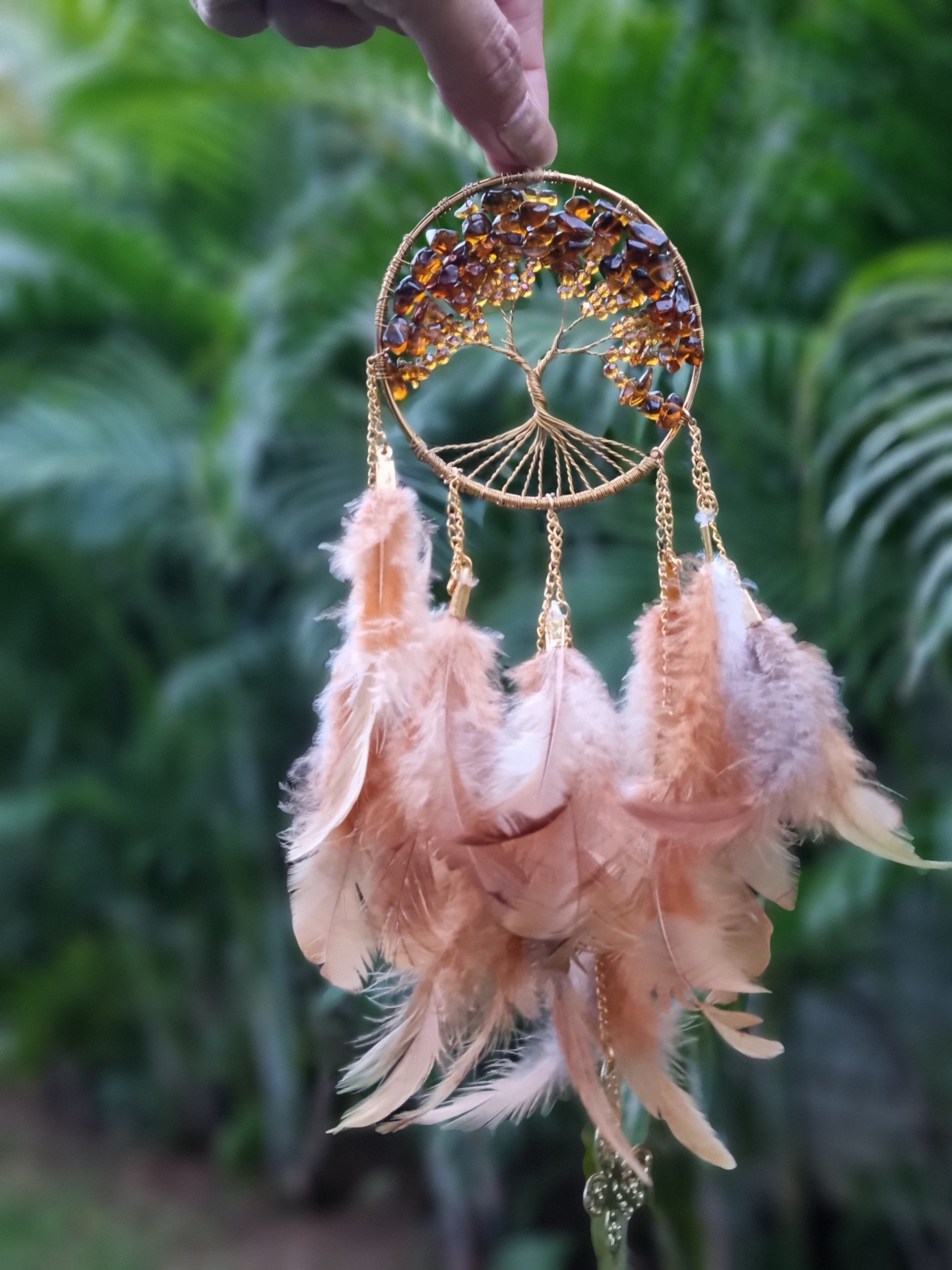 Blue Crystal Car Hung