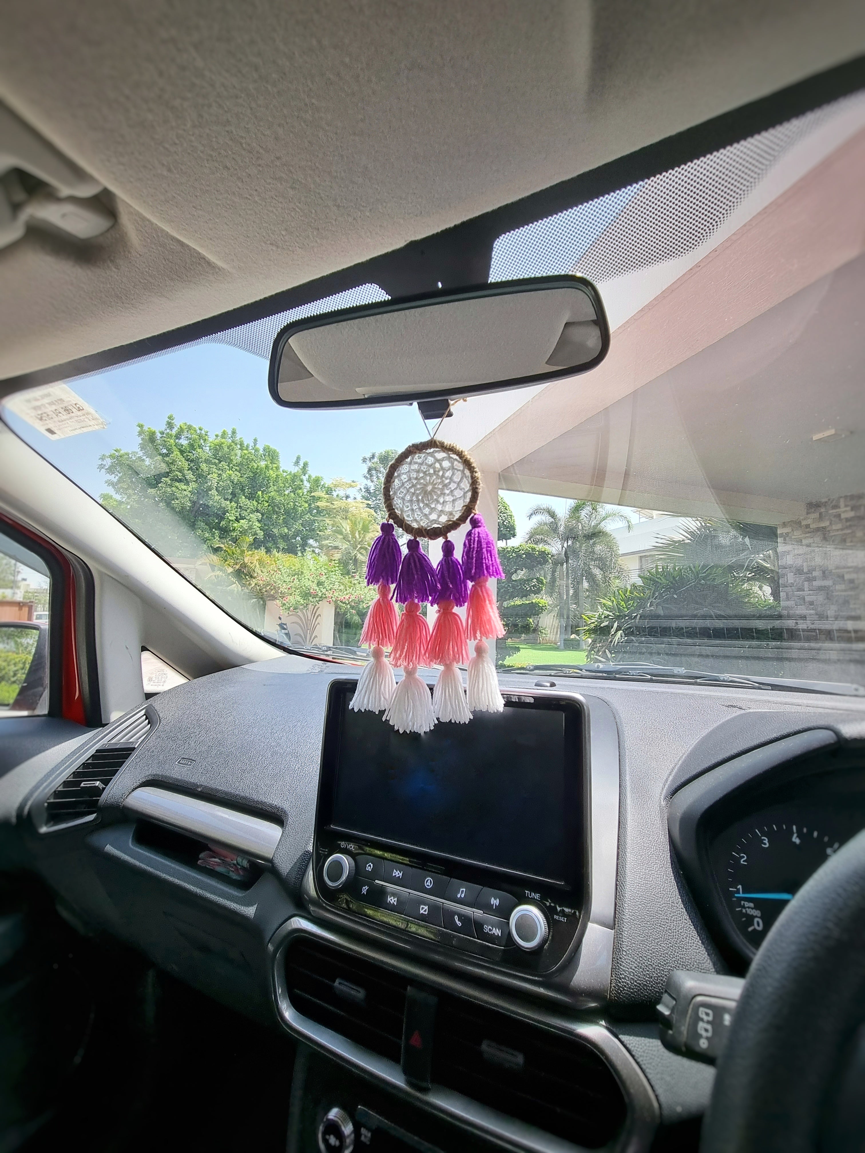 Multi Color Disc Car Hung