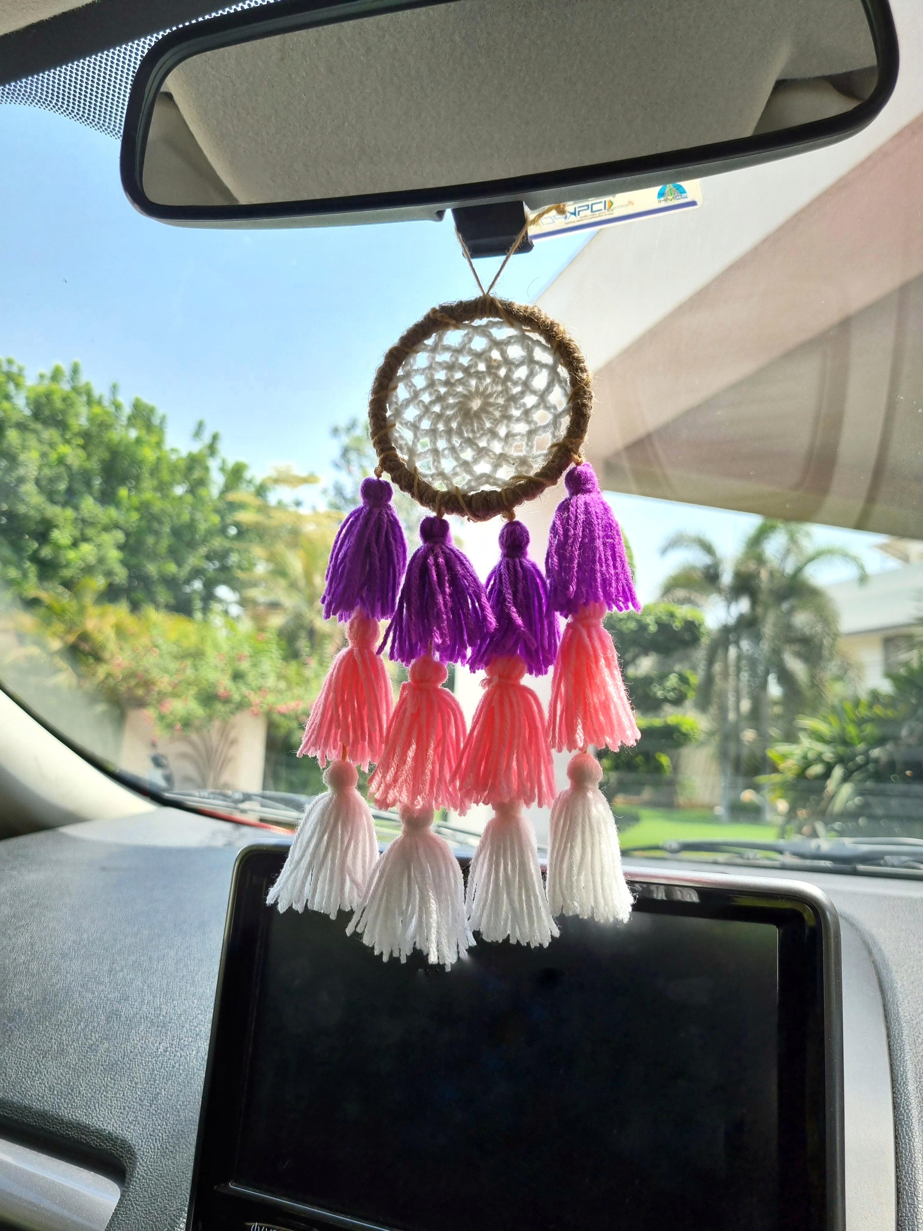 Multi Color Disc Car Hung