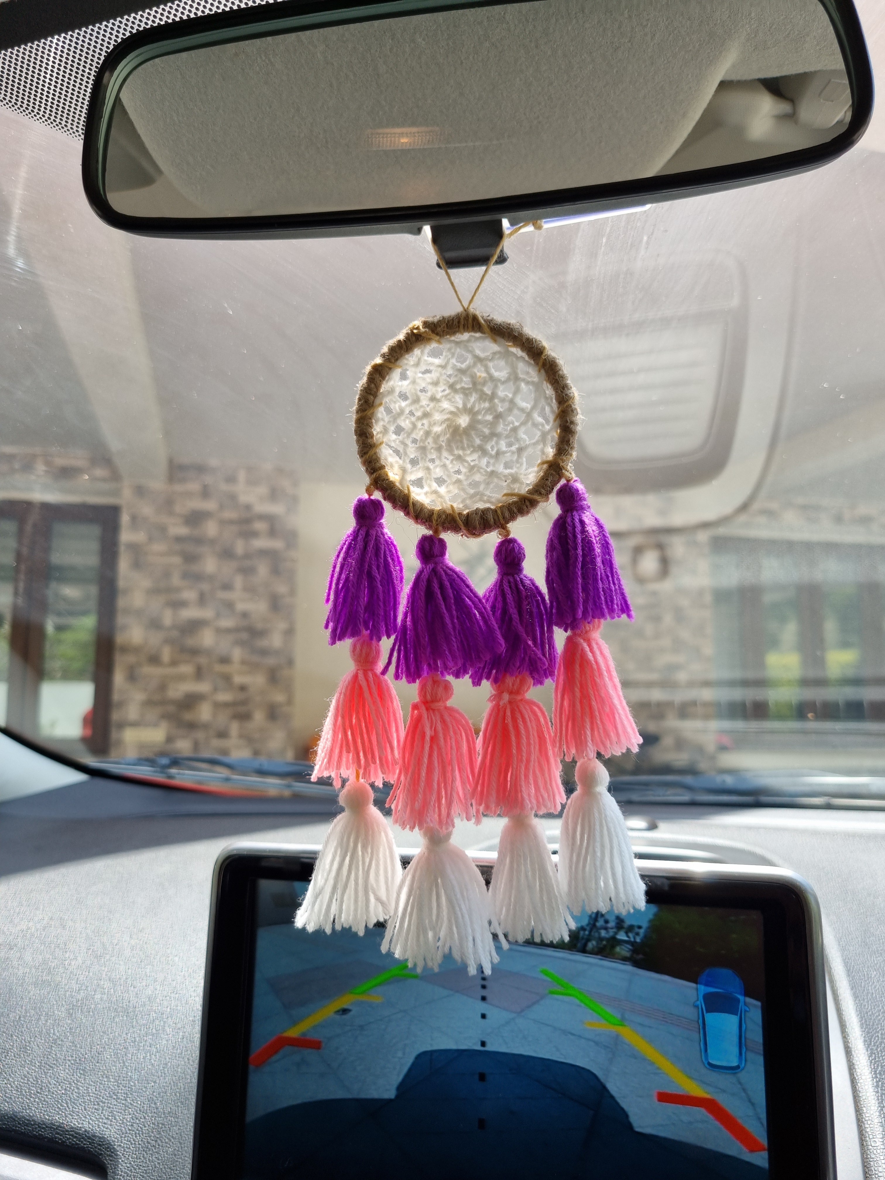 Multi Color Disc Car Hung