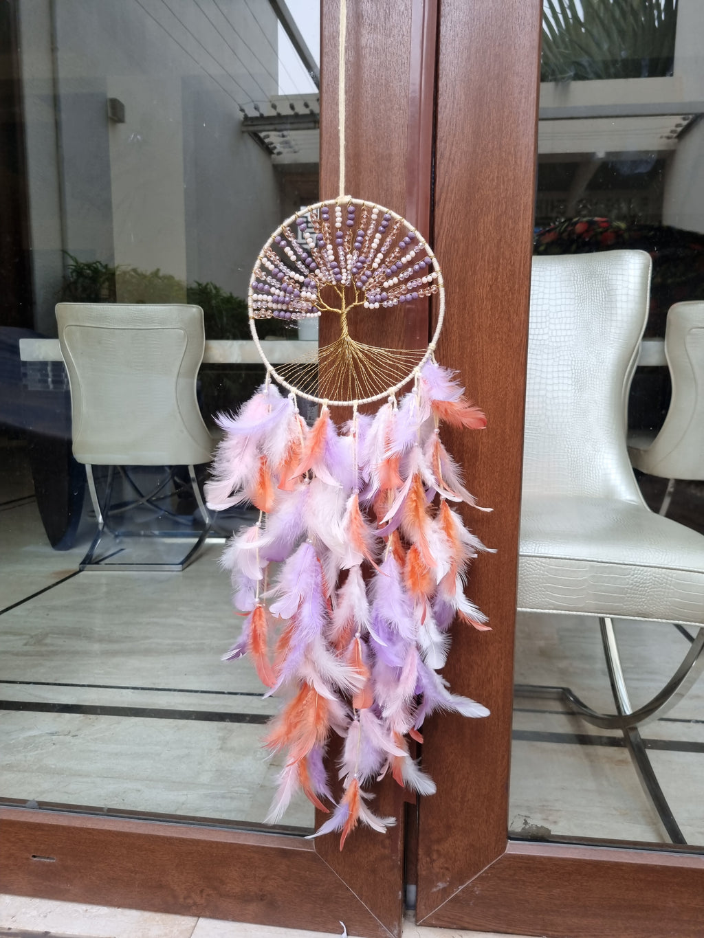 Lavender Tree Dreamcatcher