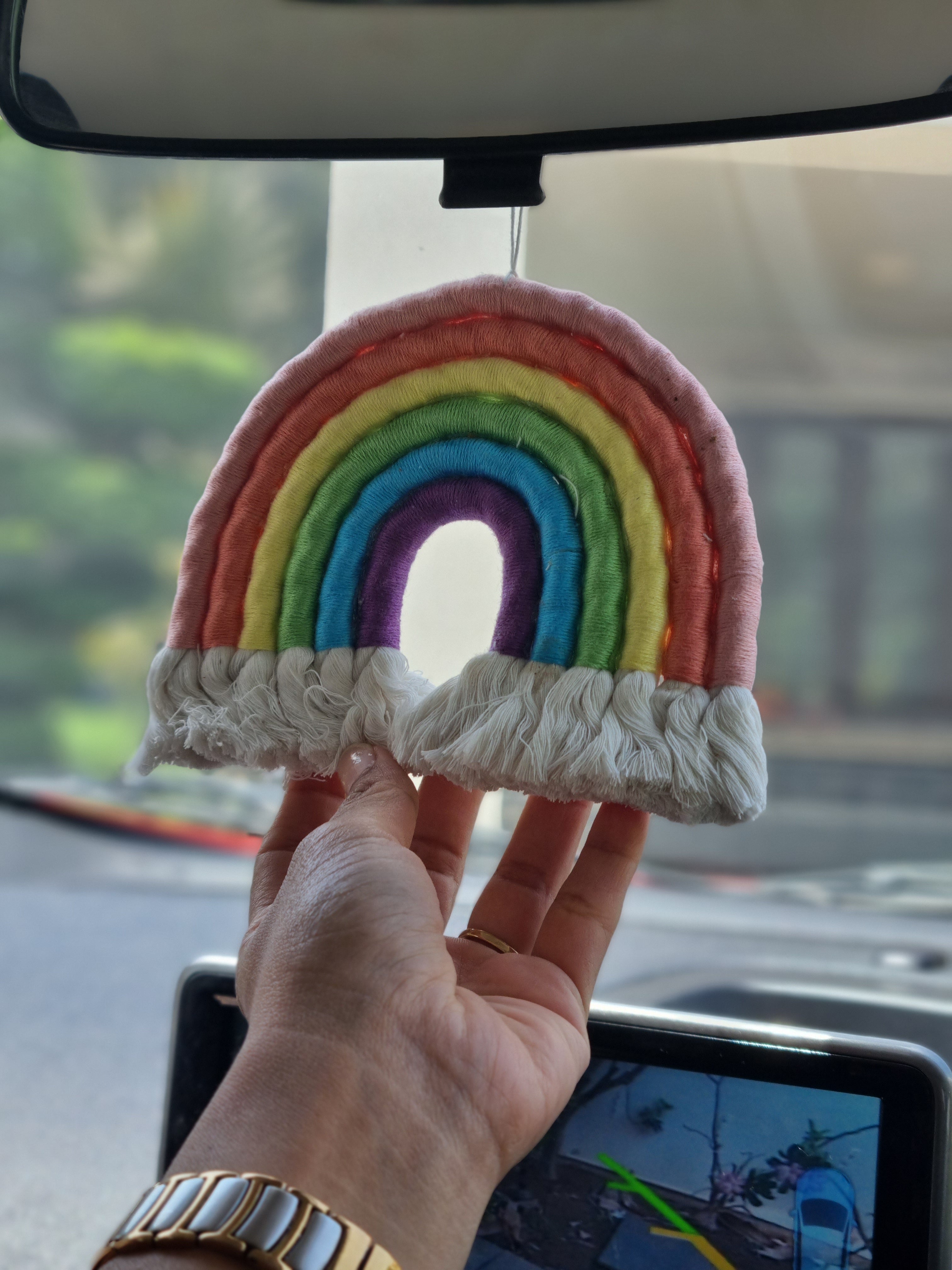 Rainbow Car Hung
