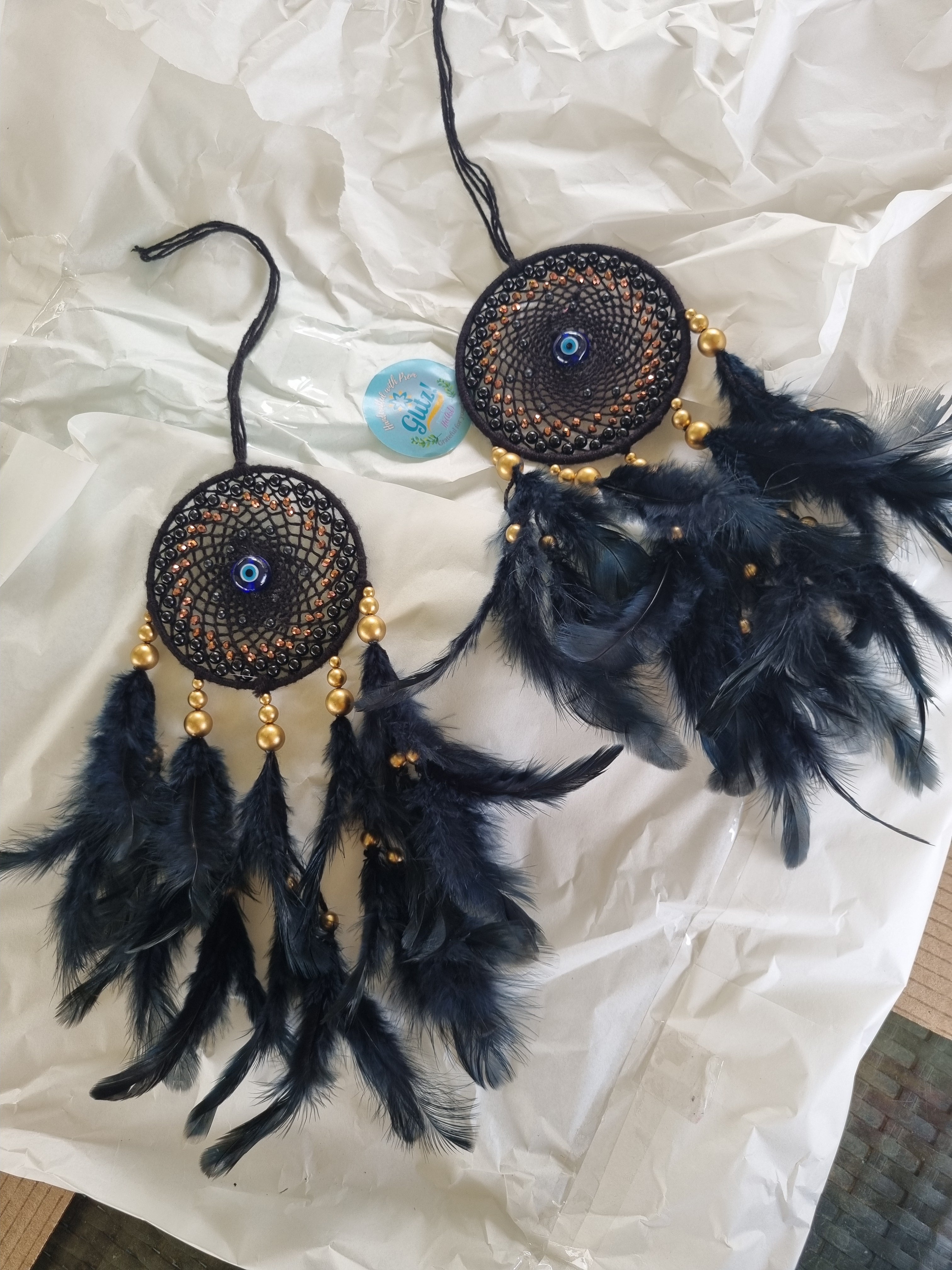 Pearl Dark Disc Car Hung