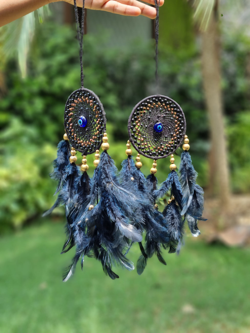 Pearl Dark Disc Car Hung