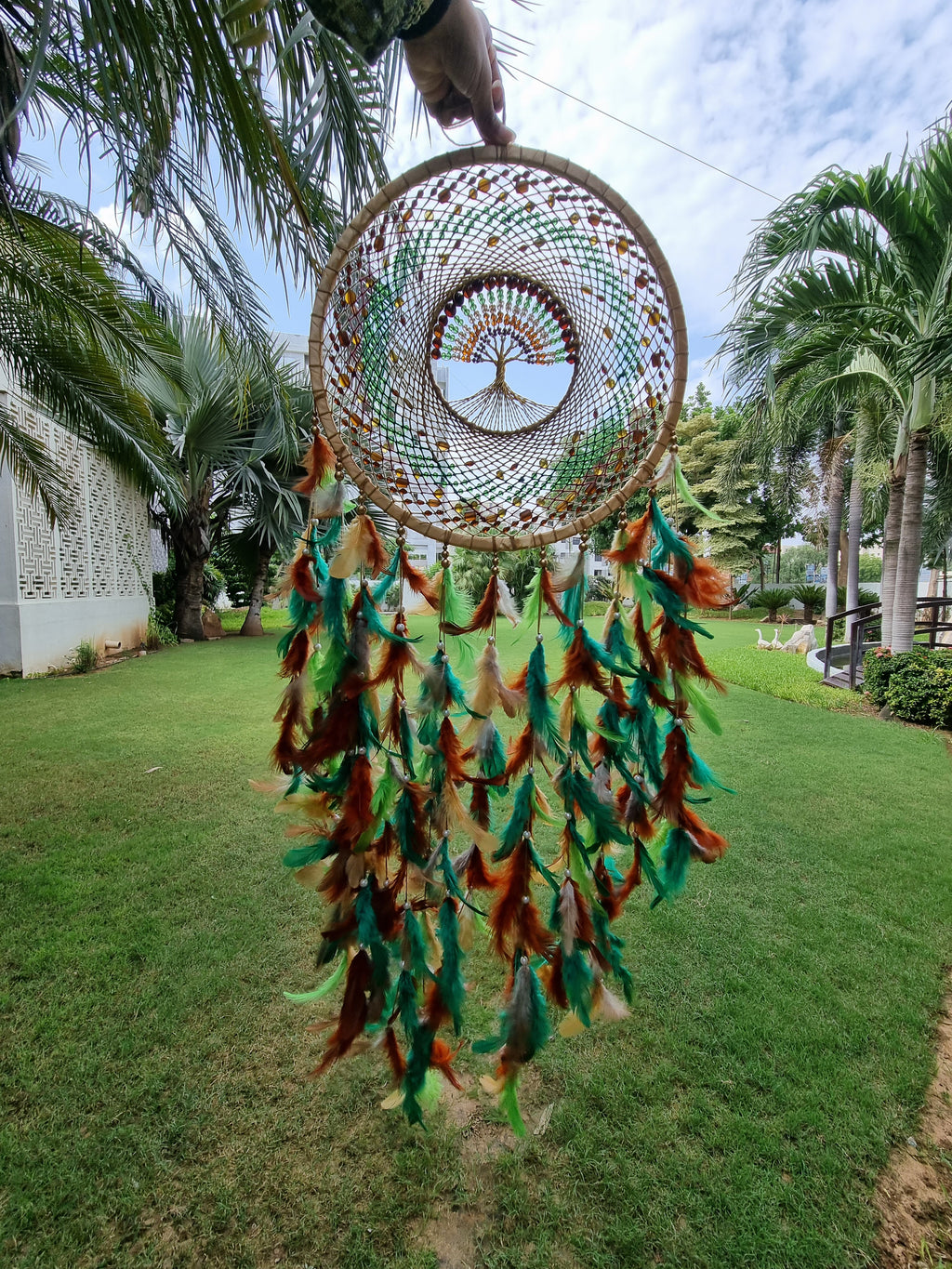 Tree of Life Bead Dreamcatcher