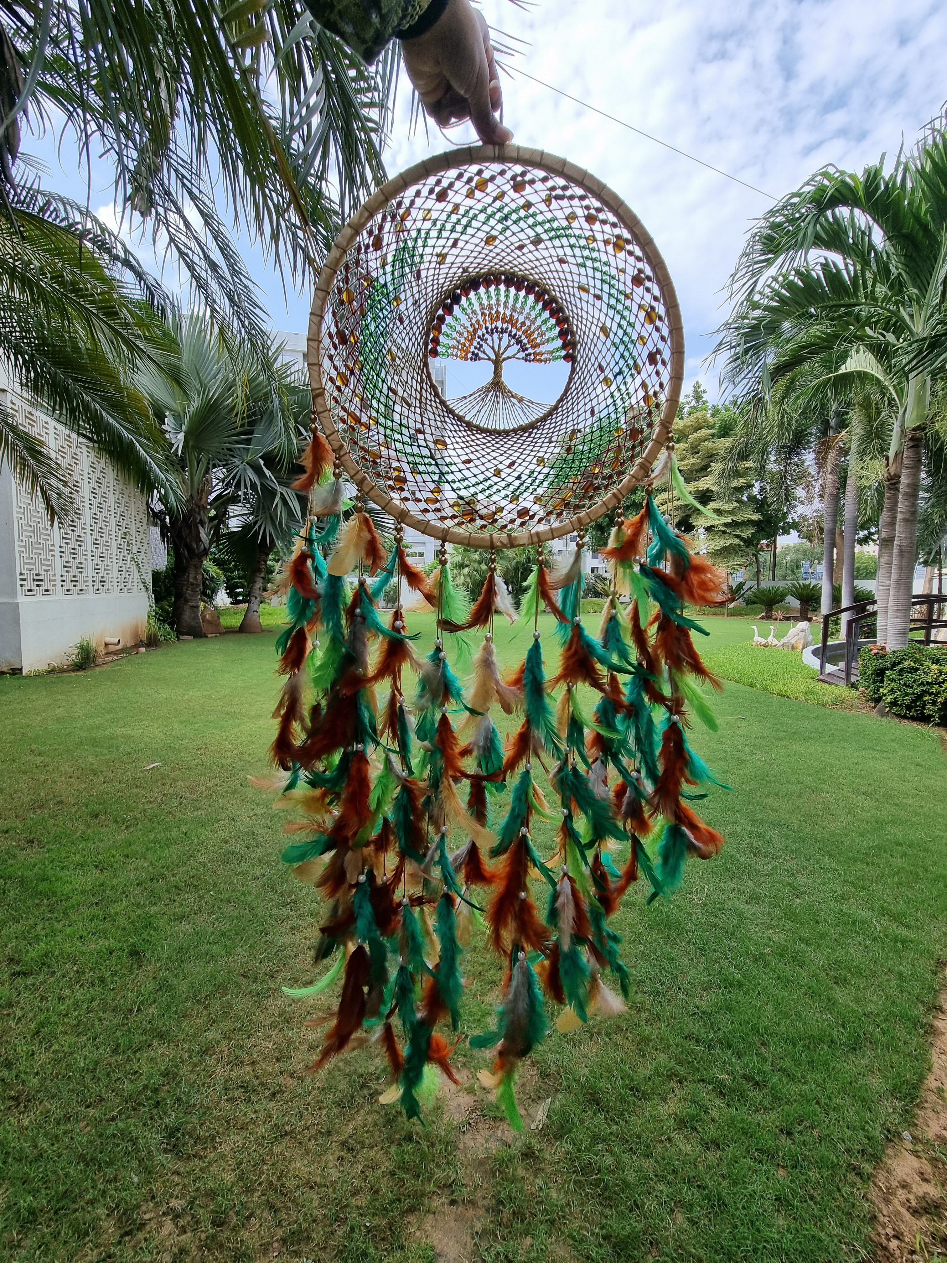 Tree of Life Bead Dreamcatcher