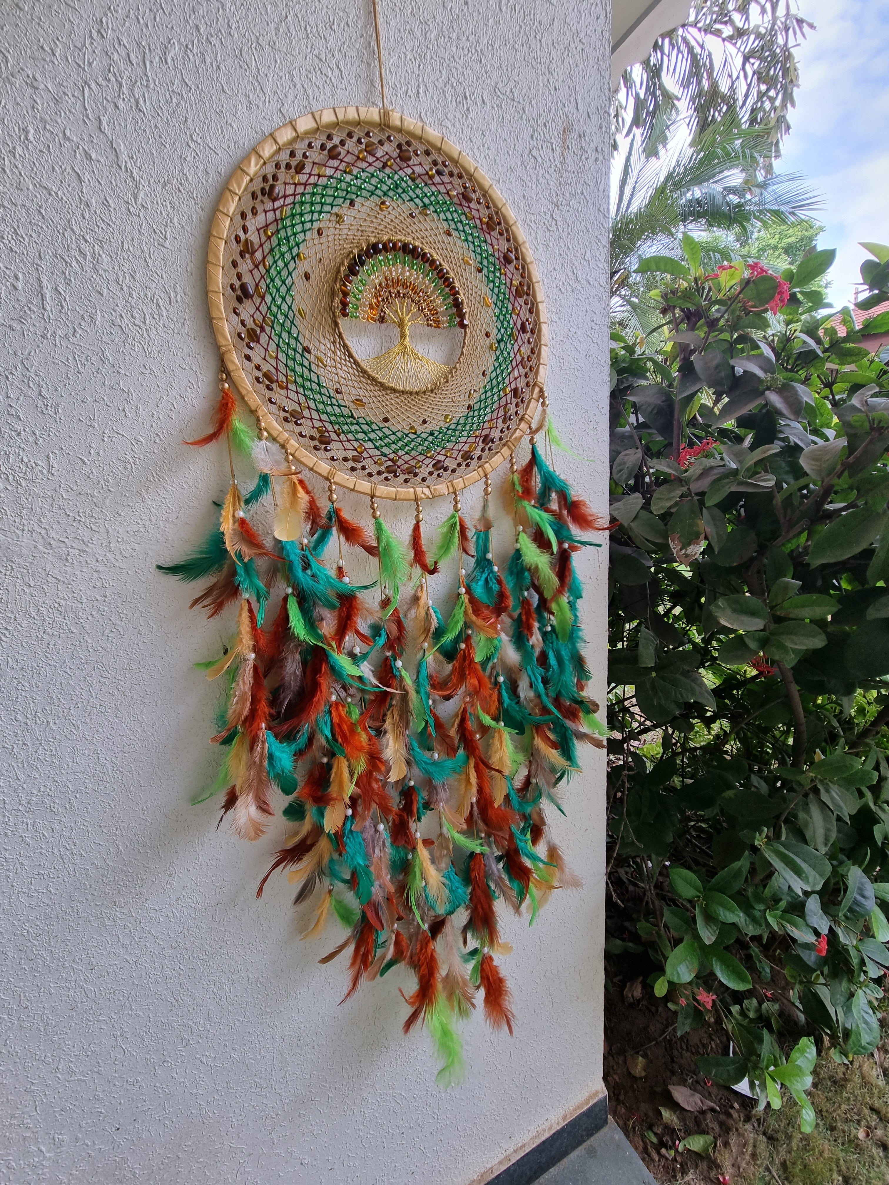 Tree of Life Bead Dreamcatcher