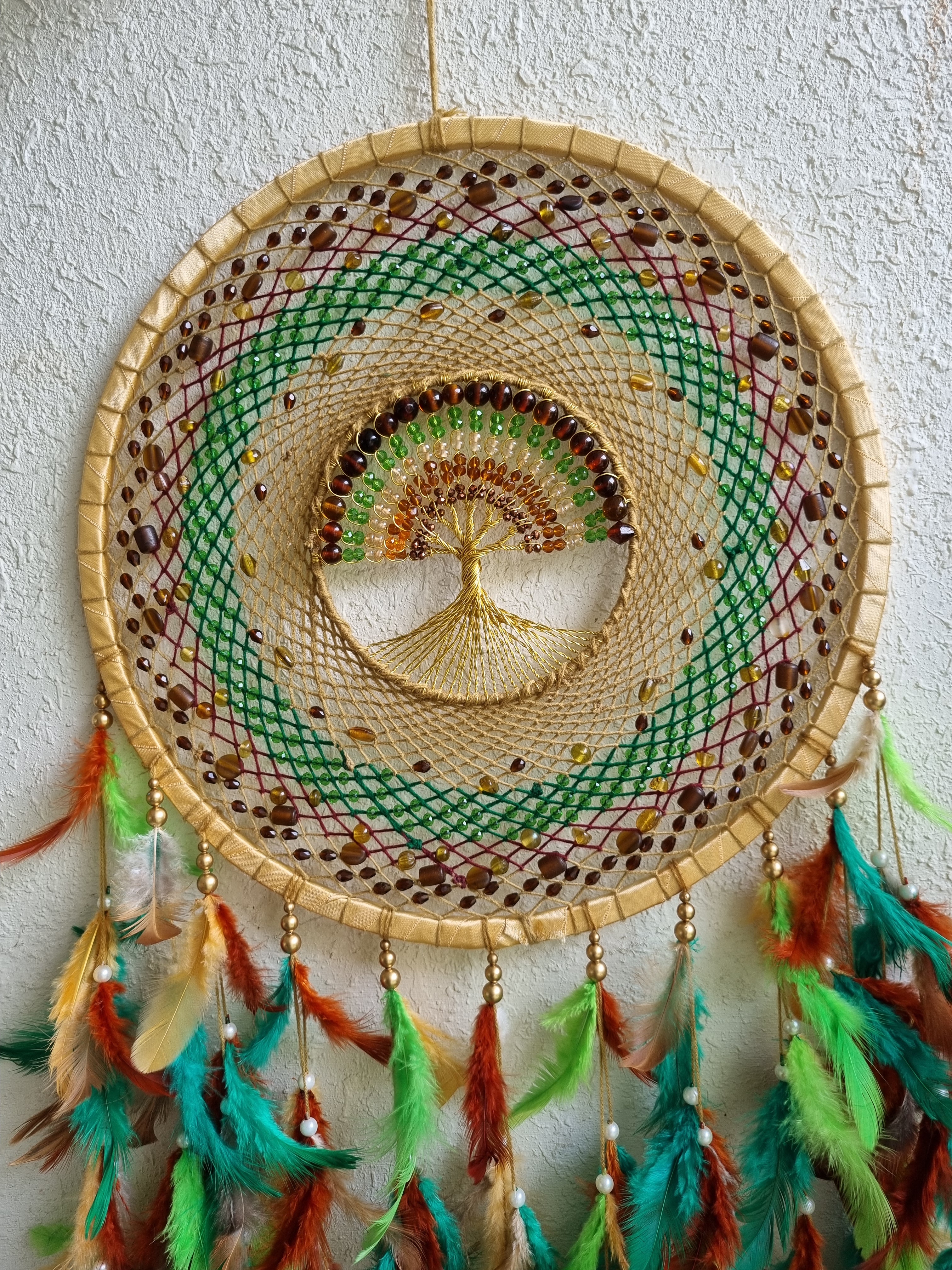 Tree of Life Bead Dreamcatcher