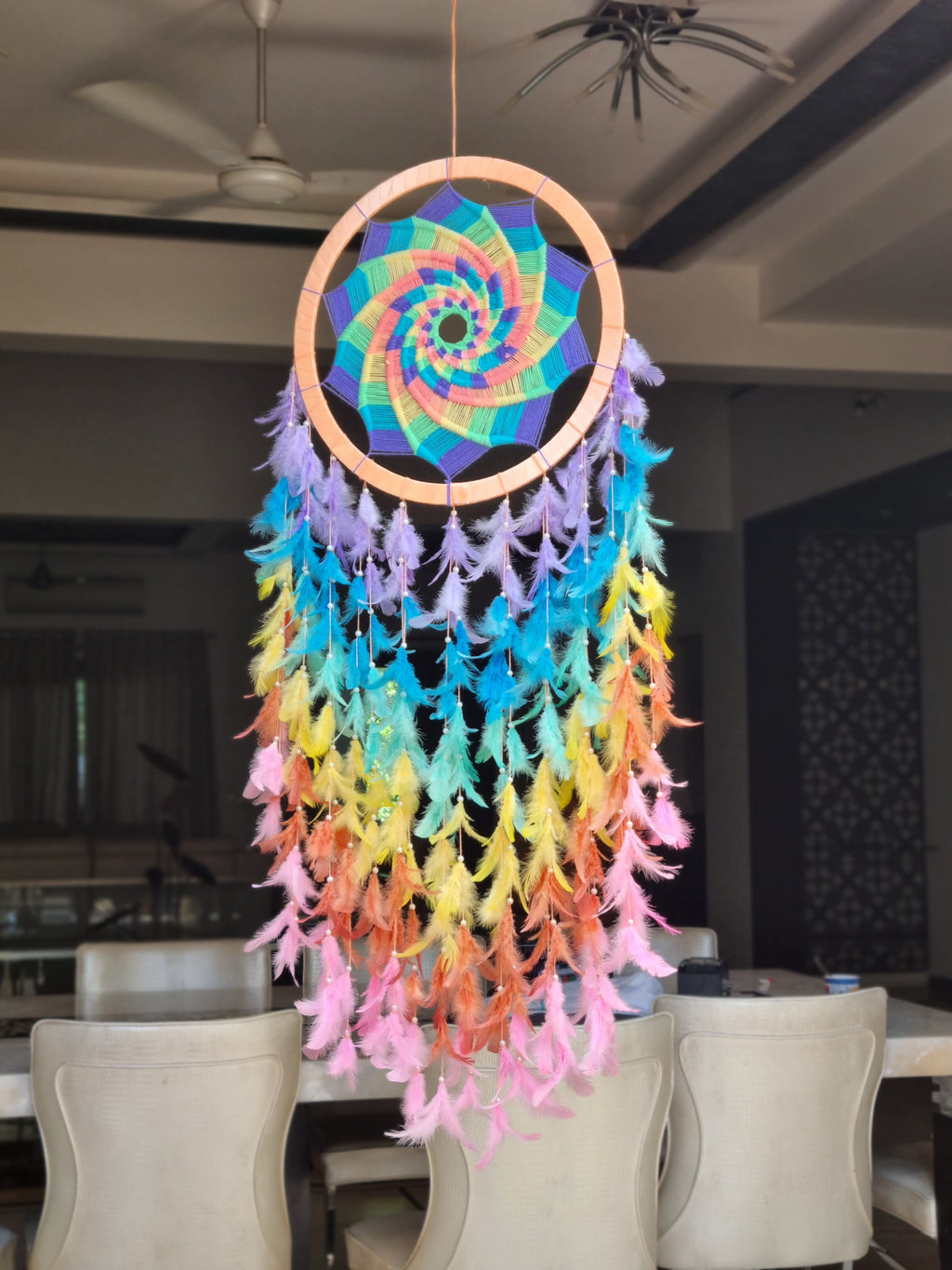 Spiral Circle Decor Dreamcatcher