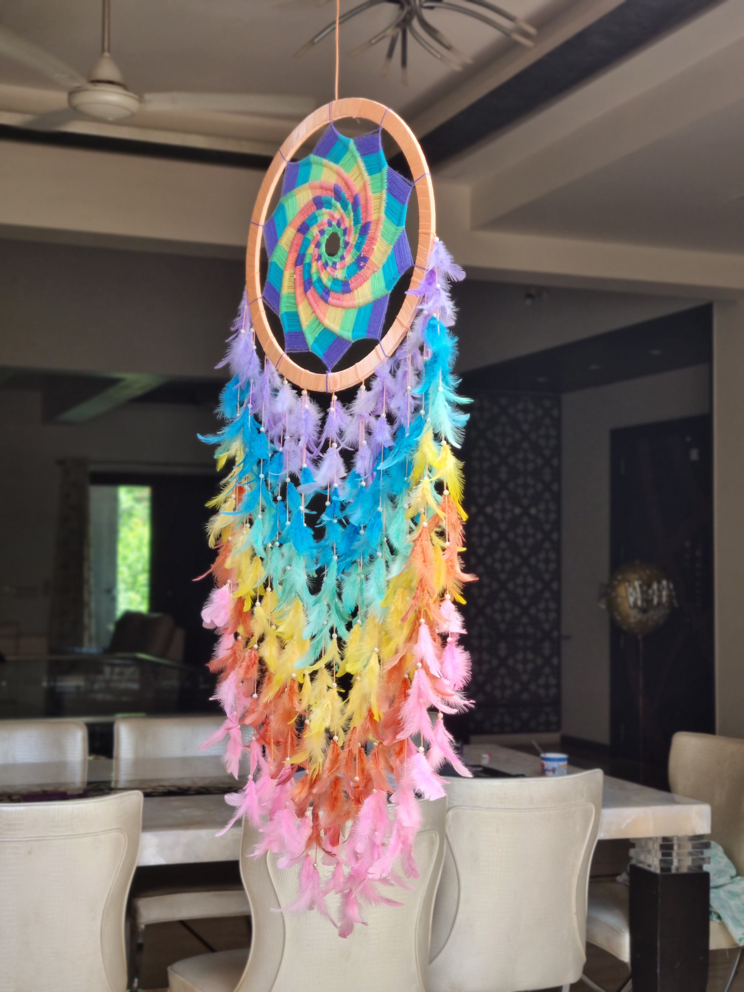 Spiral Circle Decor Dreamcatcher