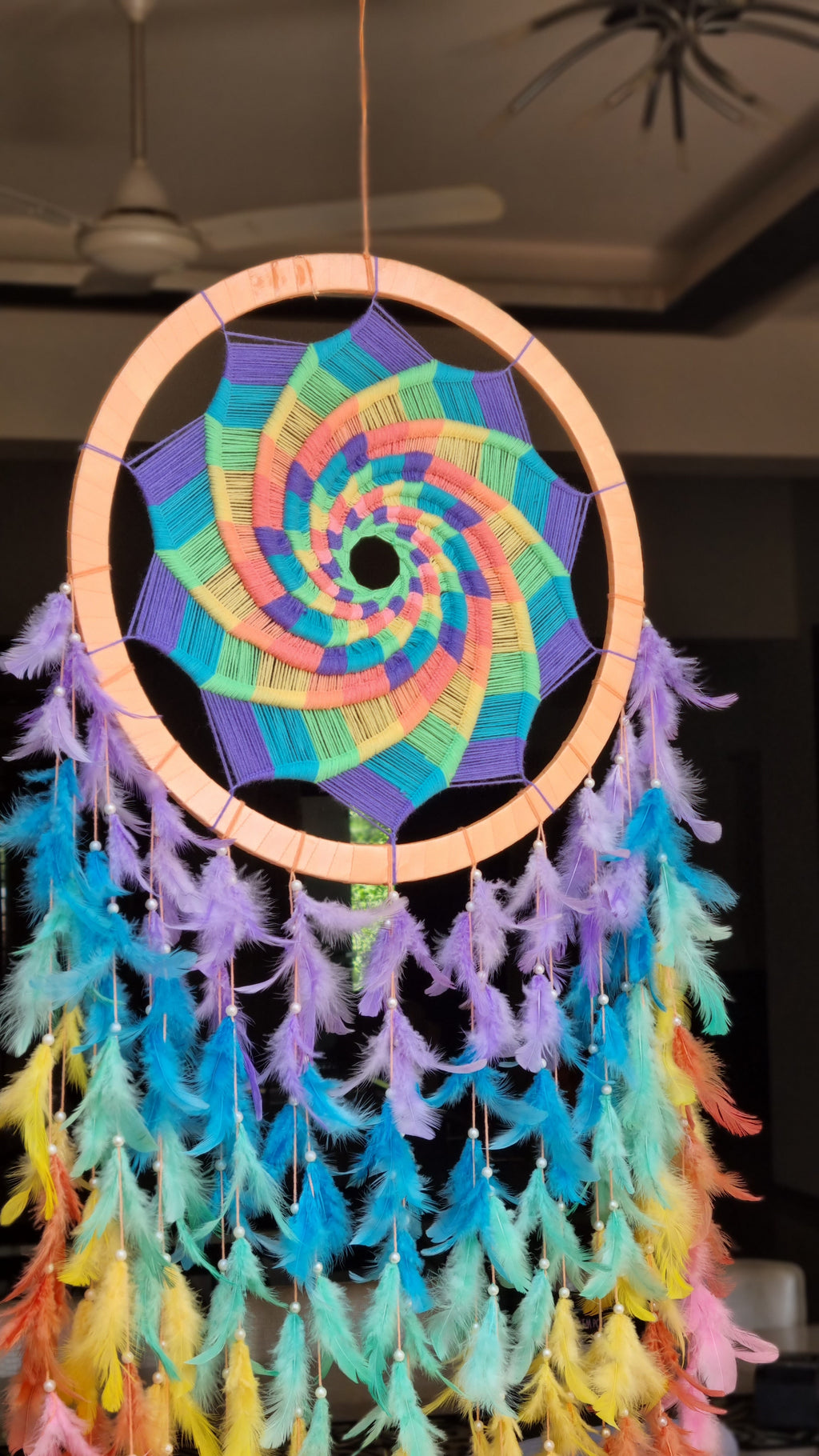 Spiral Circle Decor Dreamcatcher