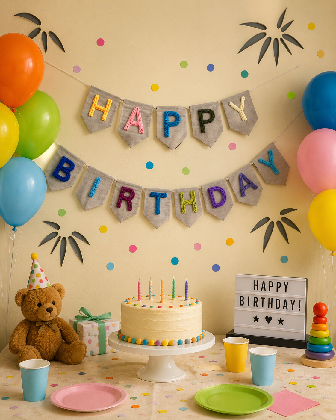 Happy Birthday Bunting