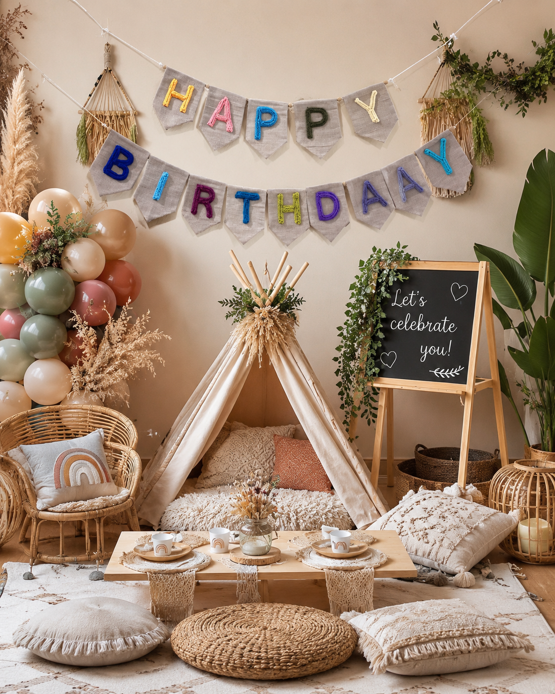 Happy Birthday Bunting