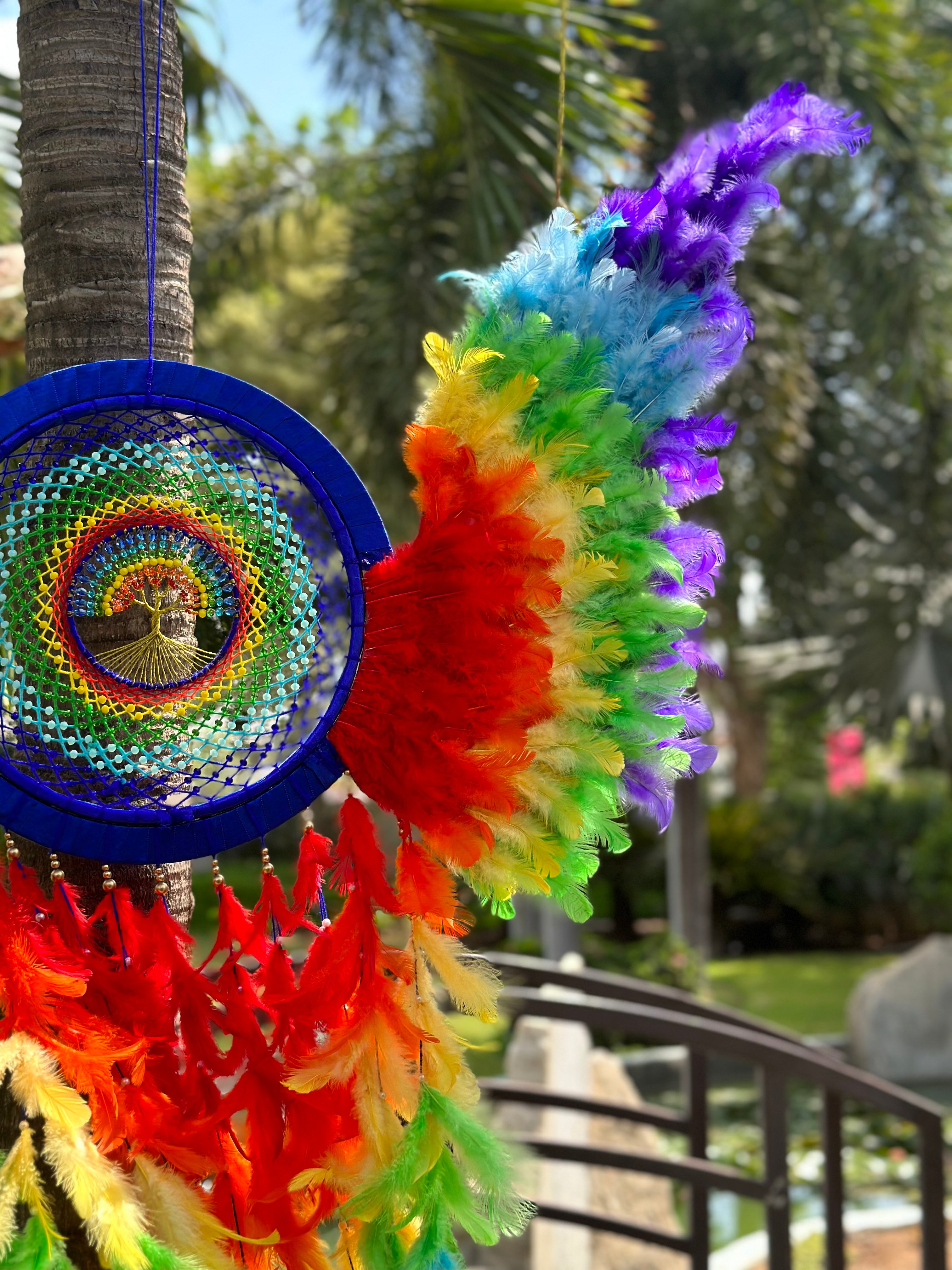 Wings of Fire Colorful Dreamy Decor Backdrop