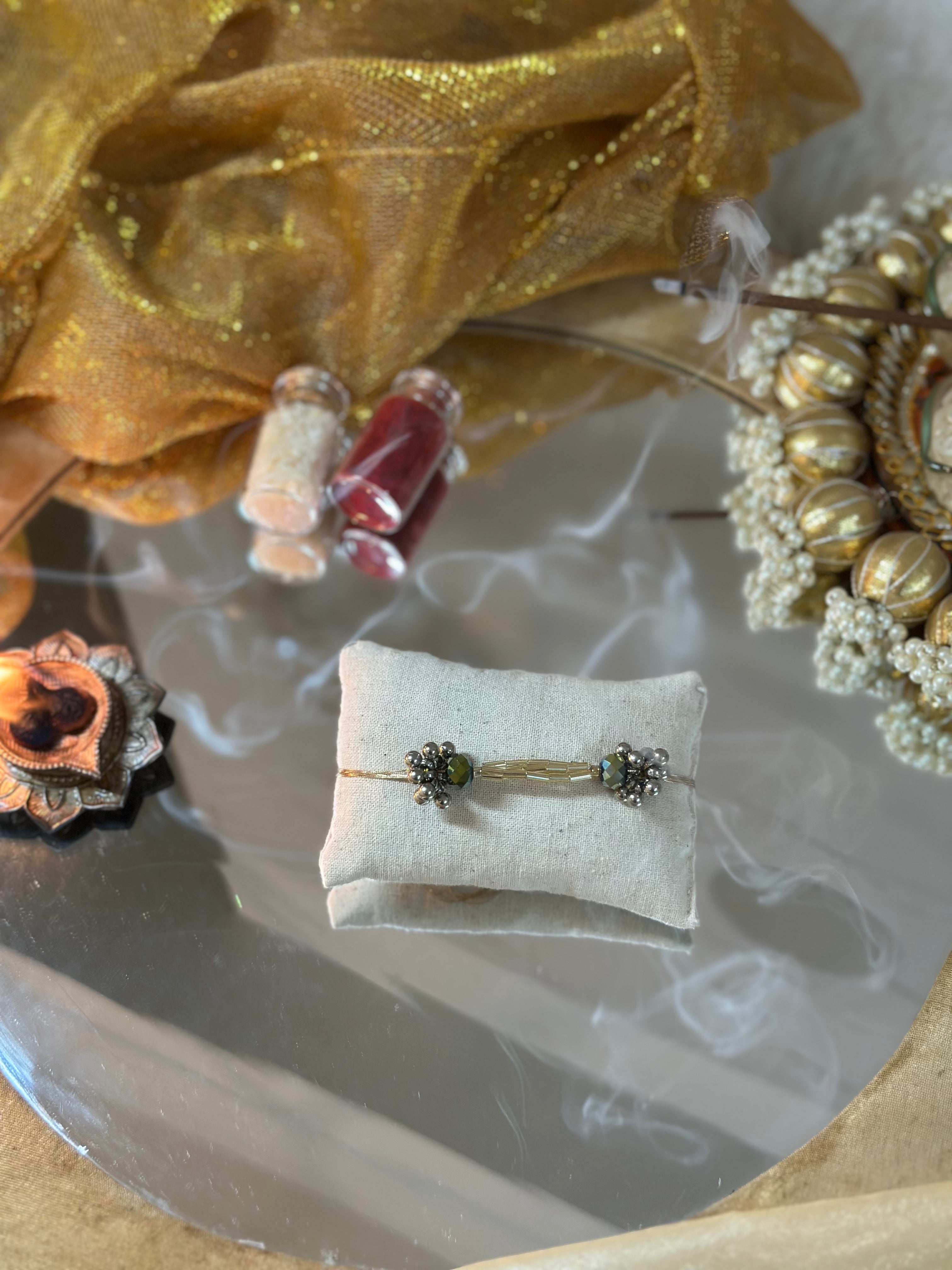 Classy shine rakhi